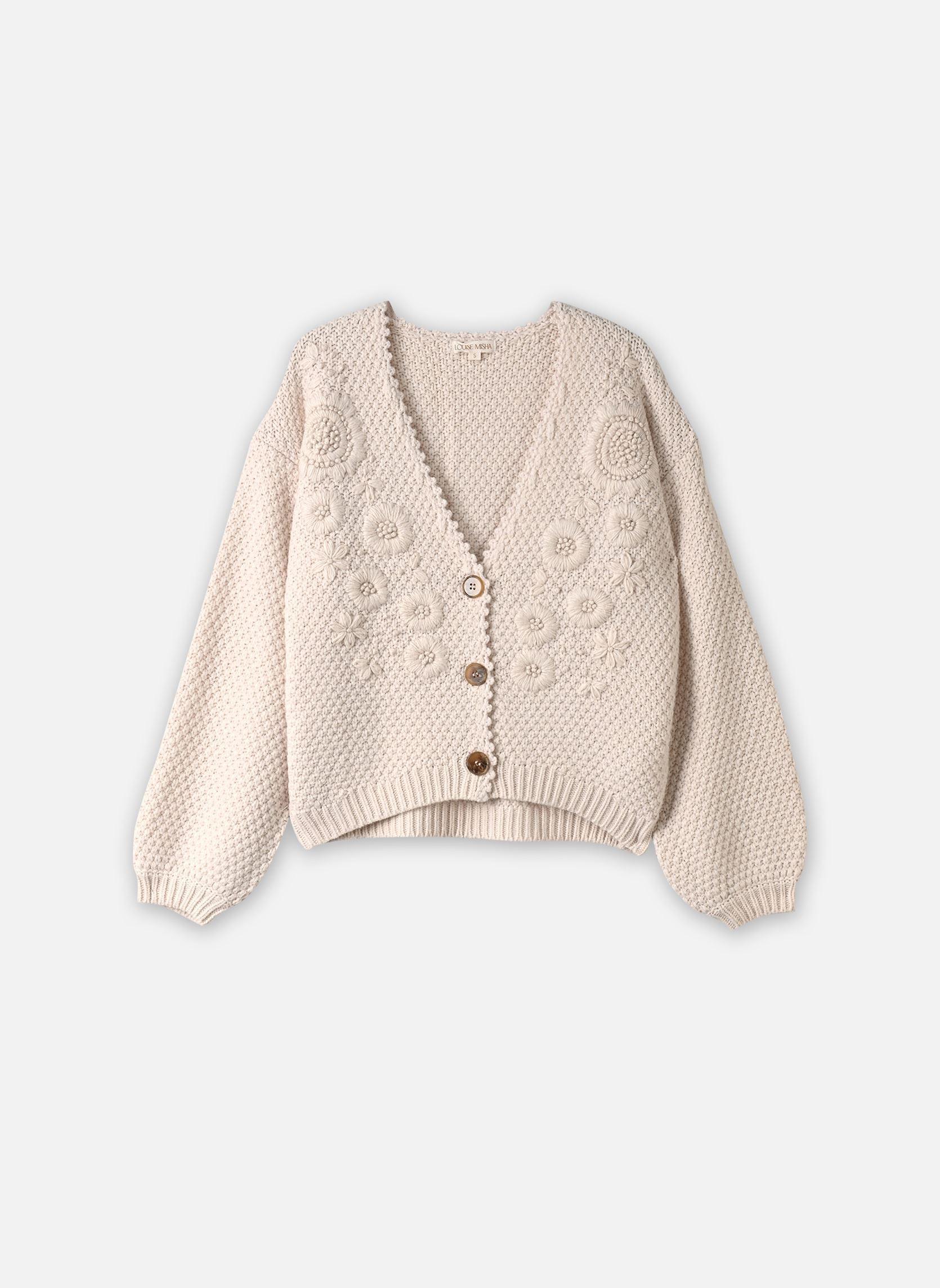 Gilets Lomina femme blanc Louise Misha Gilets Lomina femme blanc CREAM