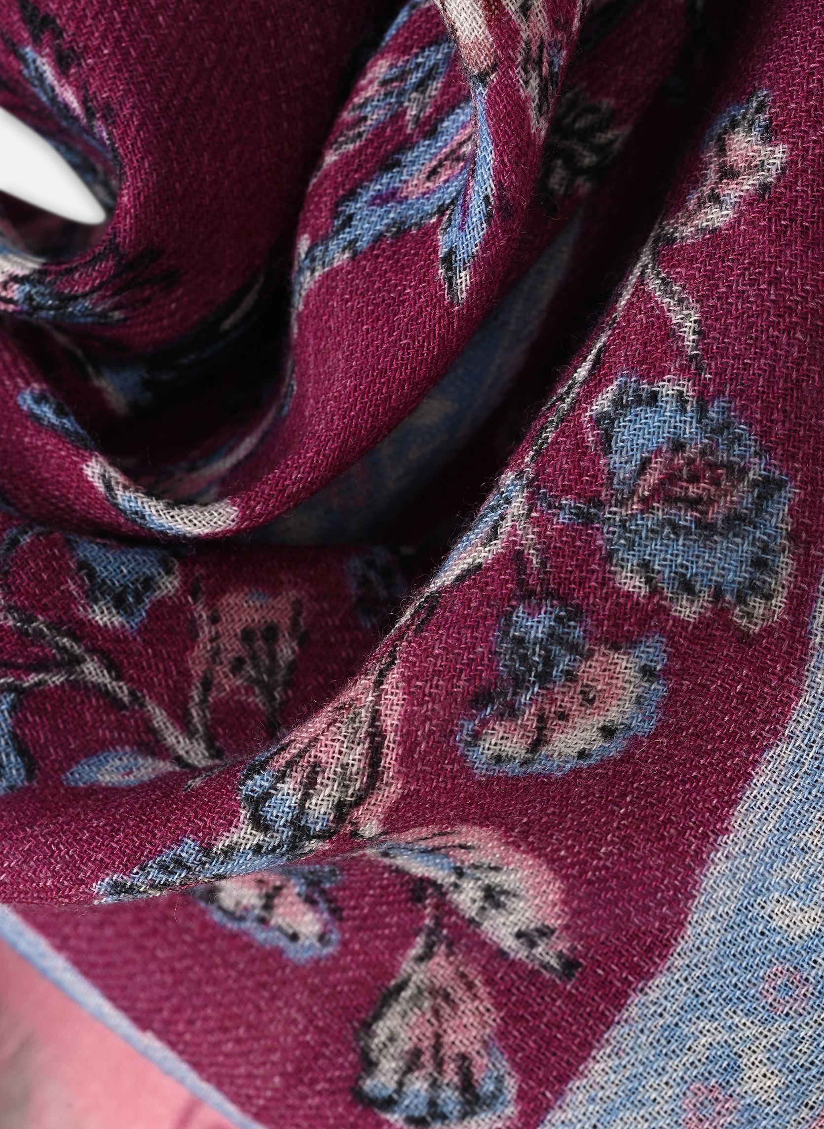 Echarpes et foulards Mekness femme bordeaux Louise Misha Echarpes et foulards Mekness femme bordeaux BURGUNDY DAHLIA DREAM