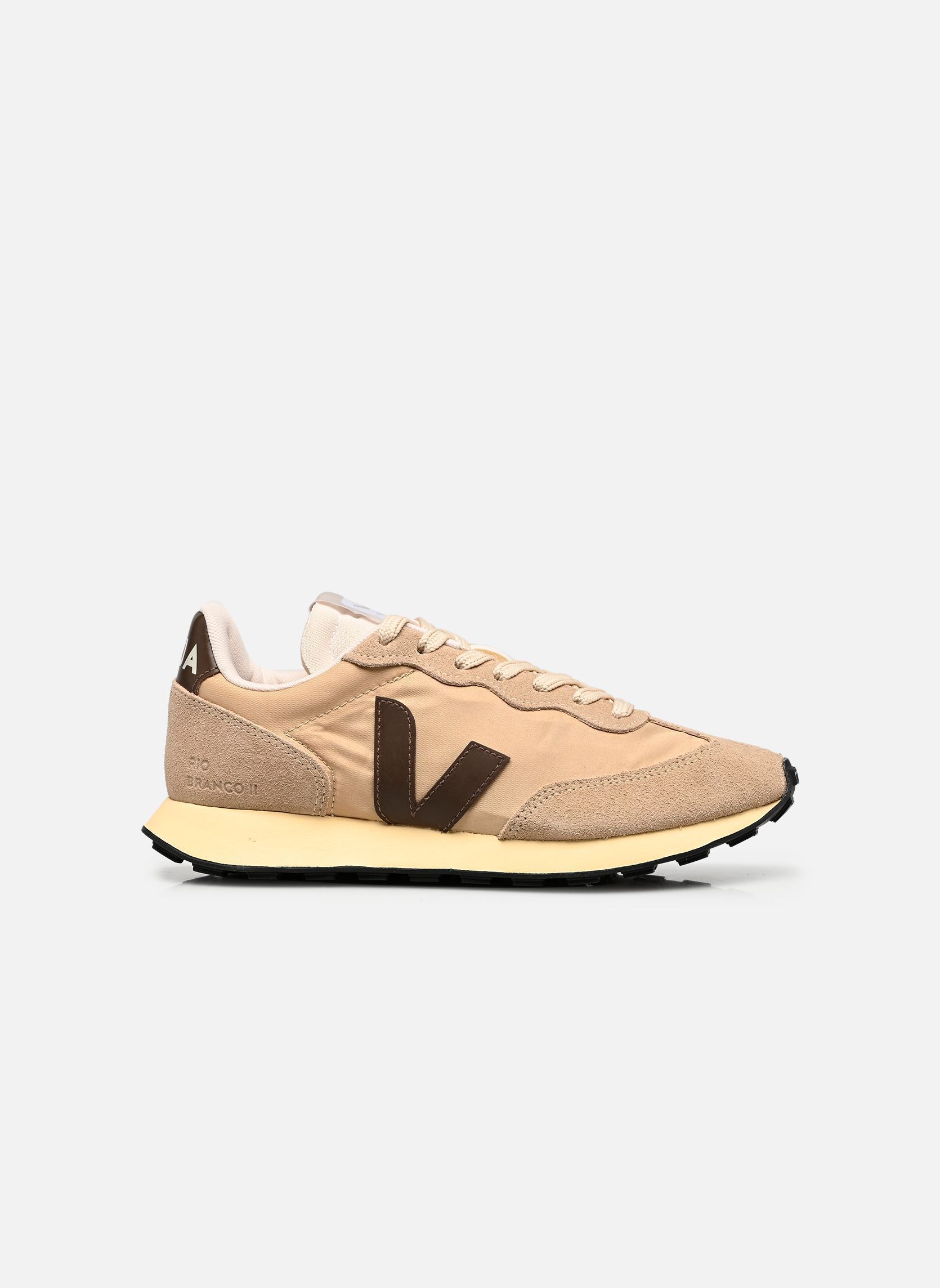 Baskets basses RIO BRANCO II LITE NOLYN femme beige Veja Baskets basses RIO BRANCO II LITE NOLYN femme beige ALMOND_SAHARA_EAGLE
