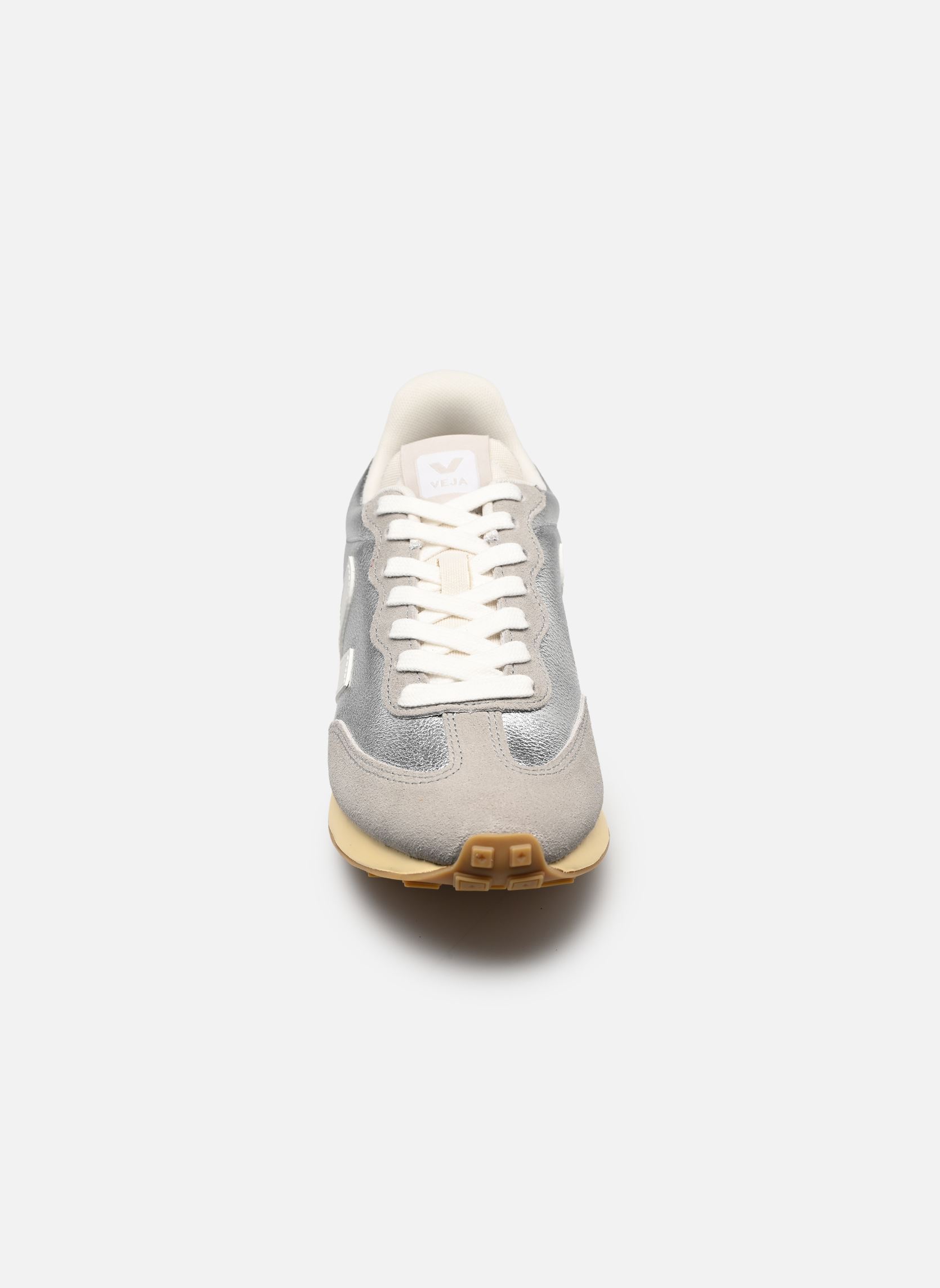 Baskets basses RIO BRANCO II O.T LEATHER femme gris Veja Baskets basses RIO BRANCO II O.T LEATHER femme gris SILVER_OXFORD-GREY_WHITE