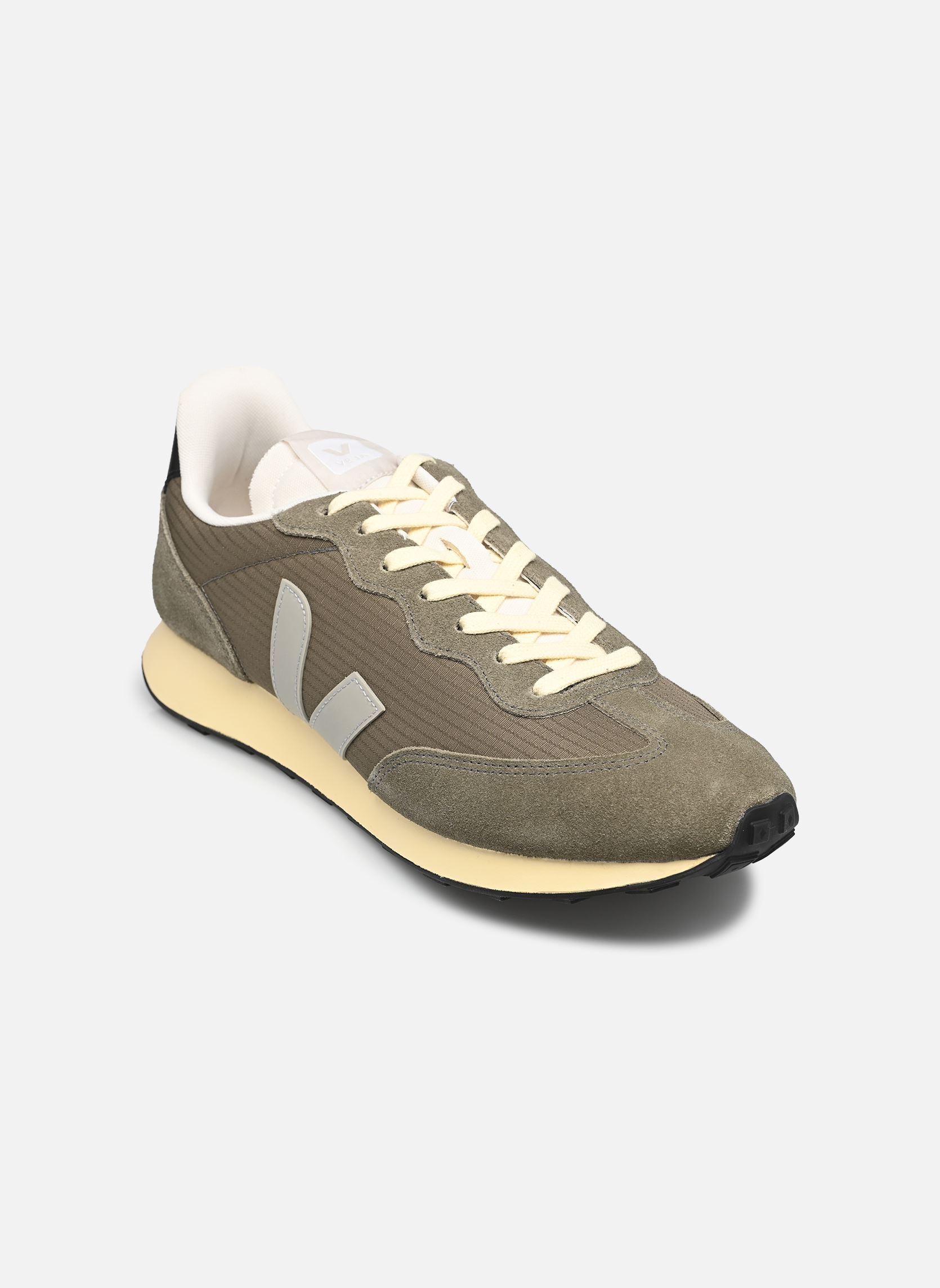 Niedrige Sneaker RIO BRANCO II RIPSTOP herren grün Veja Niedrige Sneaker RIO BRANCO II RIPSTOP herren grün KAKI_OXFORD-GREY_BLACK