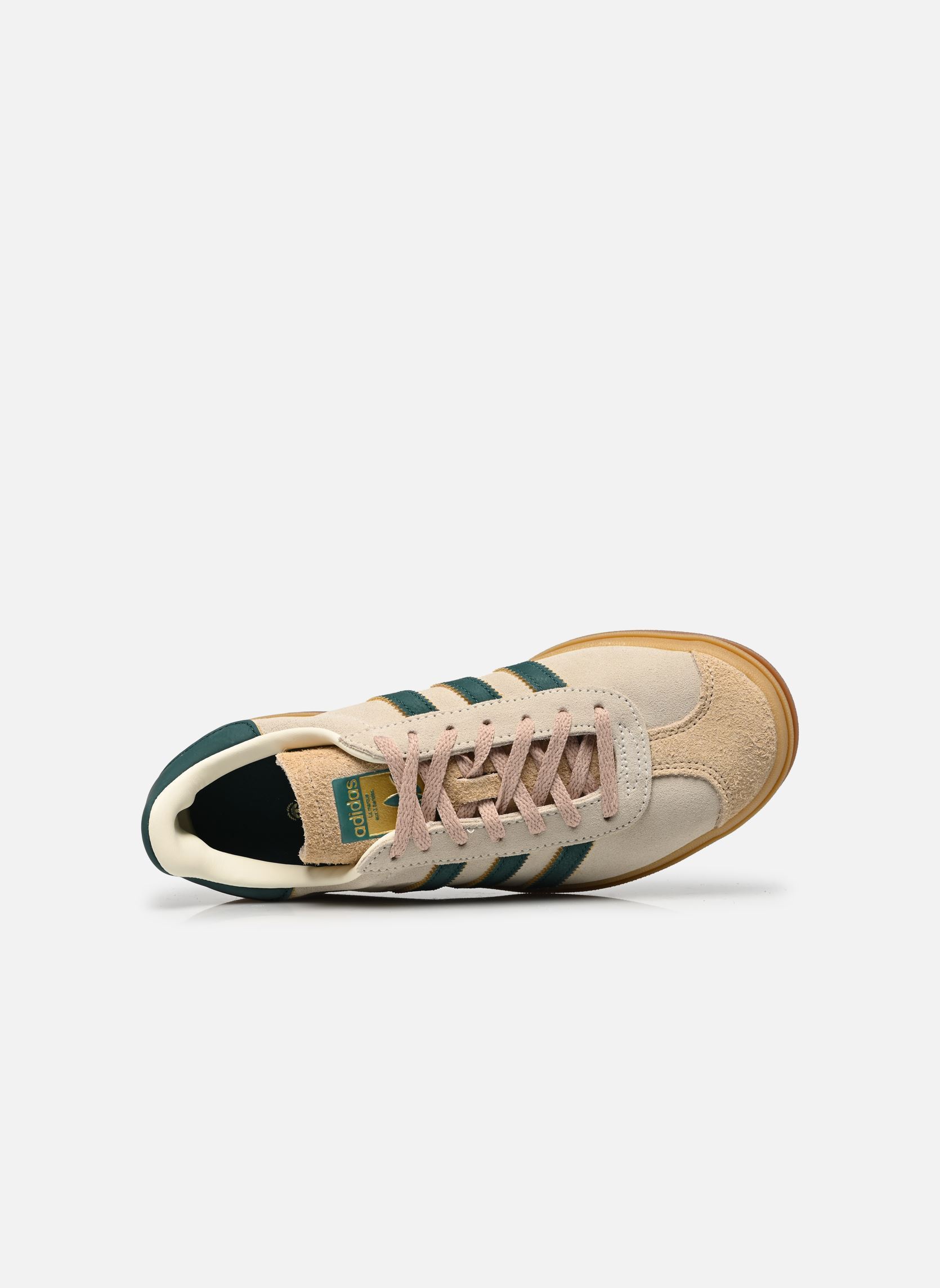 Baskets basses GAZELLE BOLD W femme beige adidas originals Baskets basses GAZELLE BOLD W femme beige CREAM WHITE