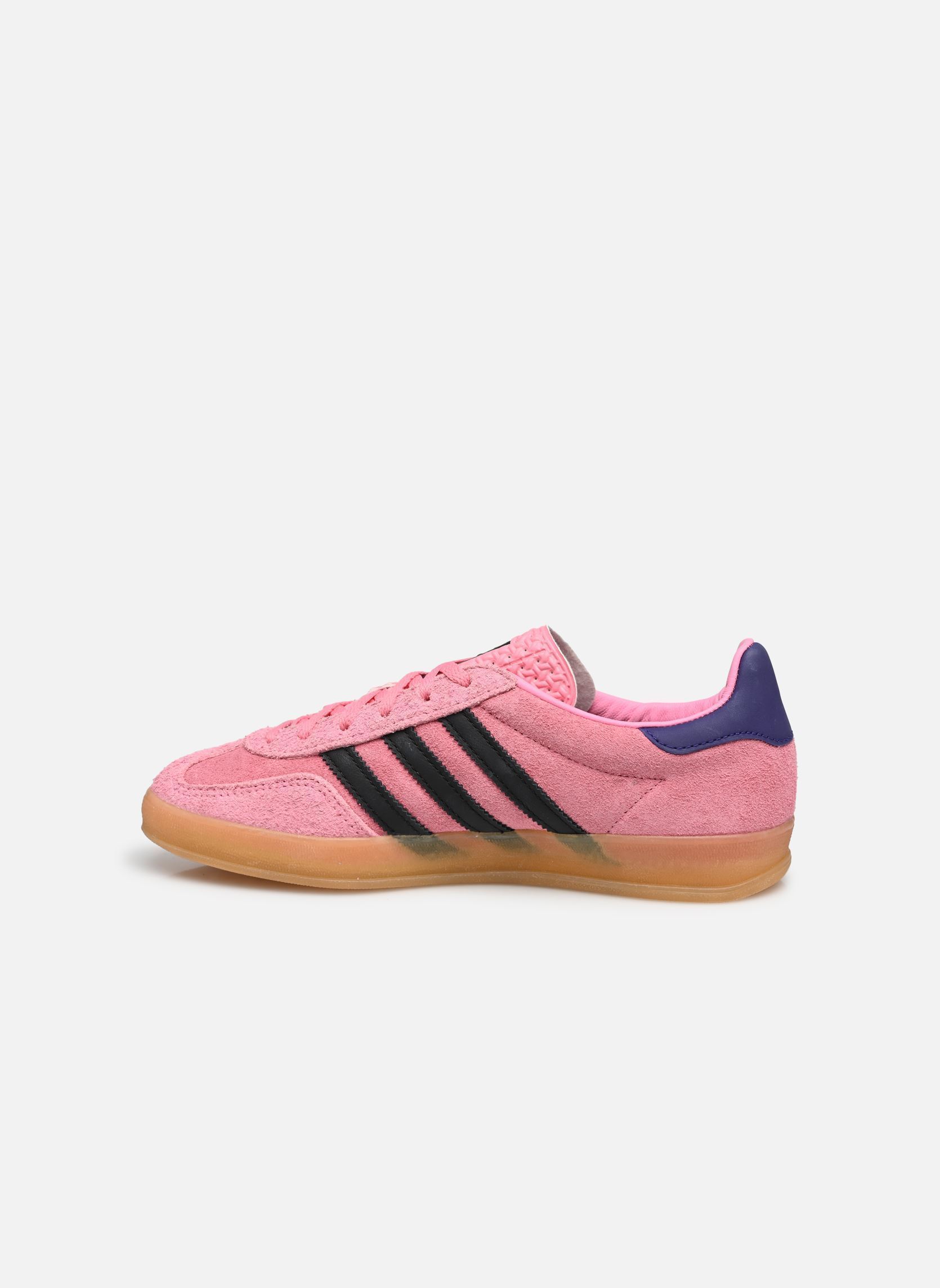 Baskets basses GAZELLE INDOOR W femme rose adidas originals Baskets basses GAZELLE INDOOR W femme rose BLIPNK/CBLACK/CPURPL