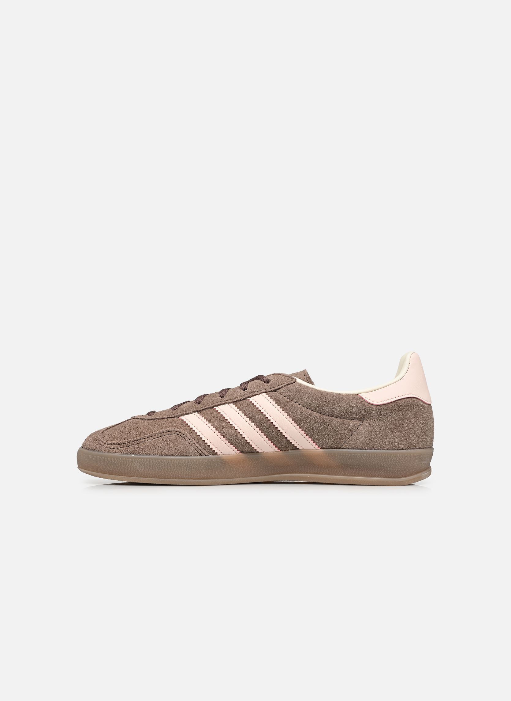 Baskets basses GAZELLE INDOOR W femme marron adidas originals Baskets basses GAZELLE INDOOR W femme marron EARTH STRATA