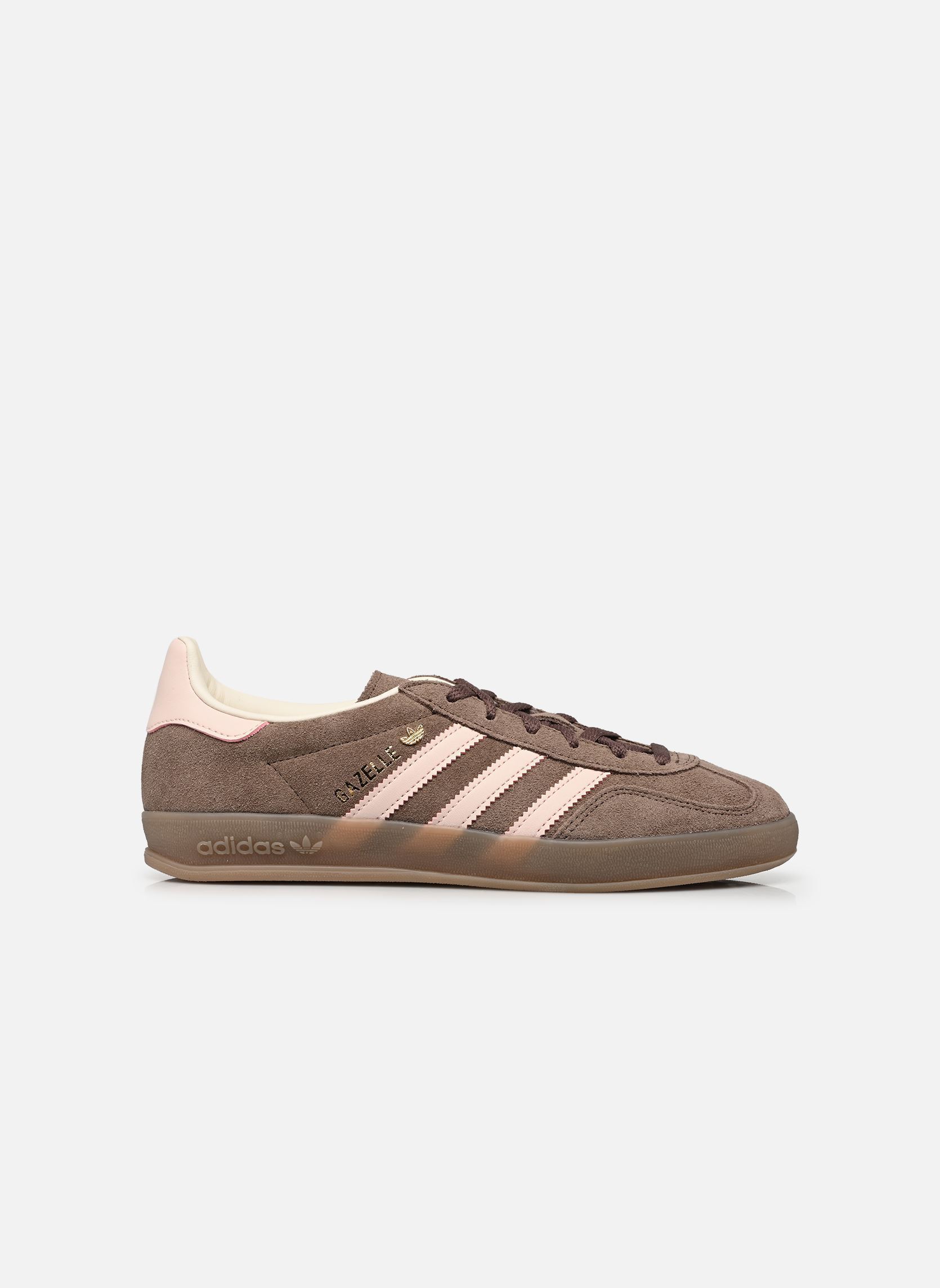 Baskets basses GAZELLE INDOOR W femme marron adidas originals Baskets basses GAZELLE INDOOR W femme marron EARTH STRATA