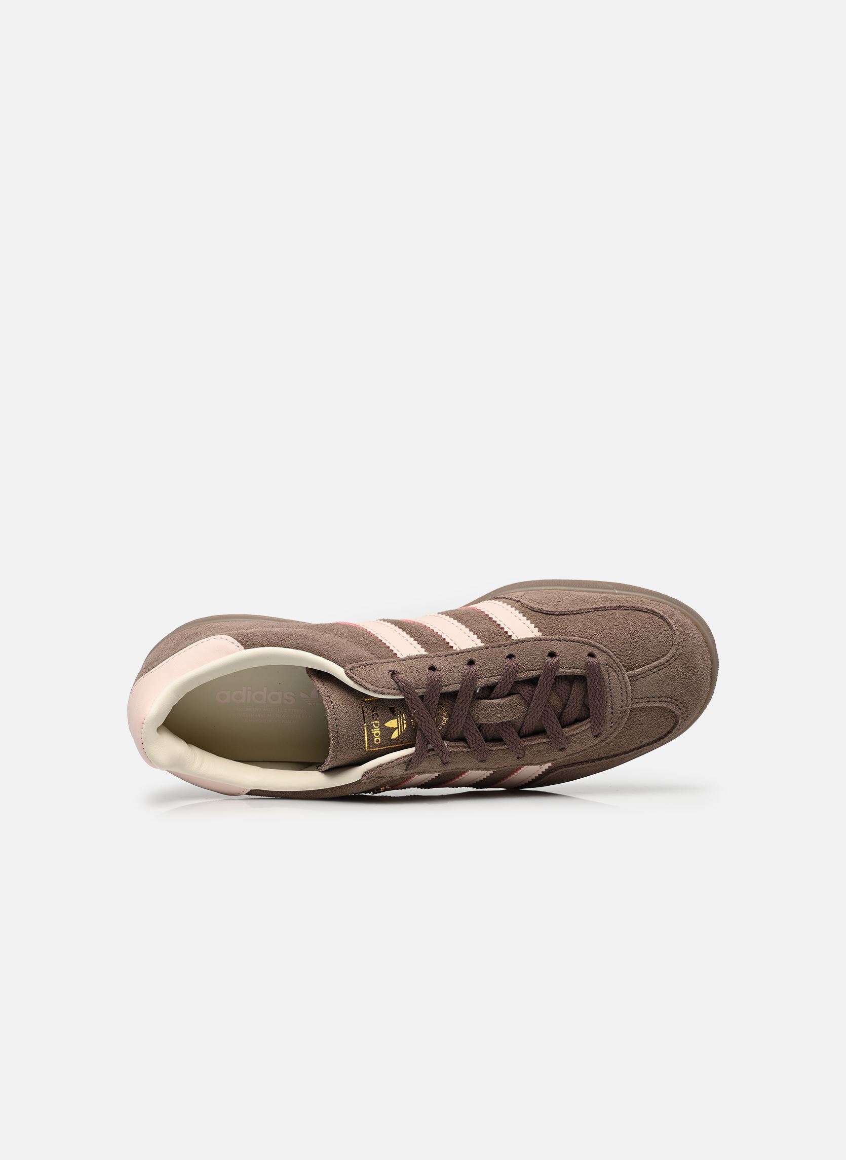 Baskets basses GAZELLE INDOOR W femme marron adidas originals Baskets basses GAZELLE INDOOR W femme marron EARTH STRATA