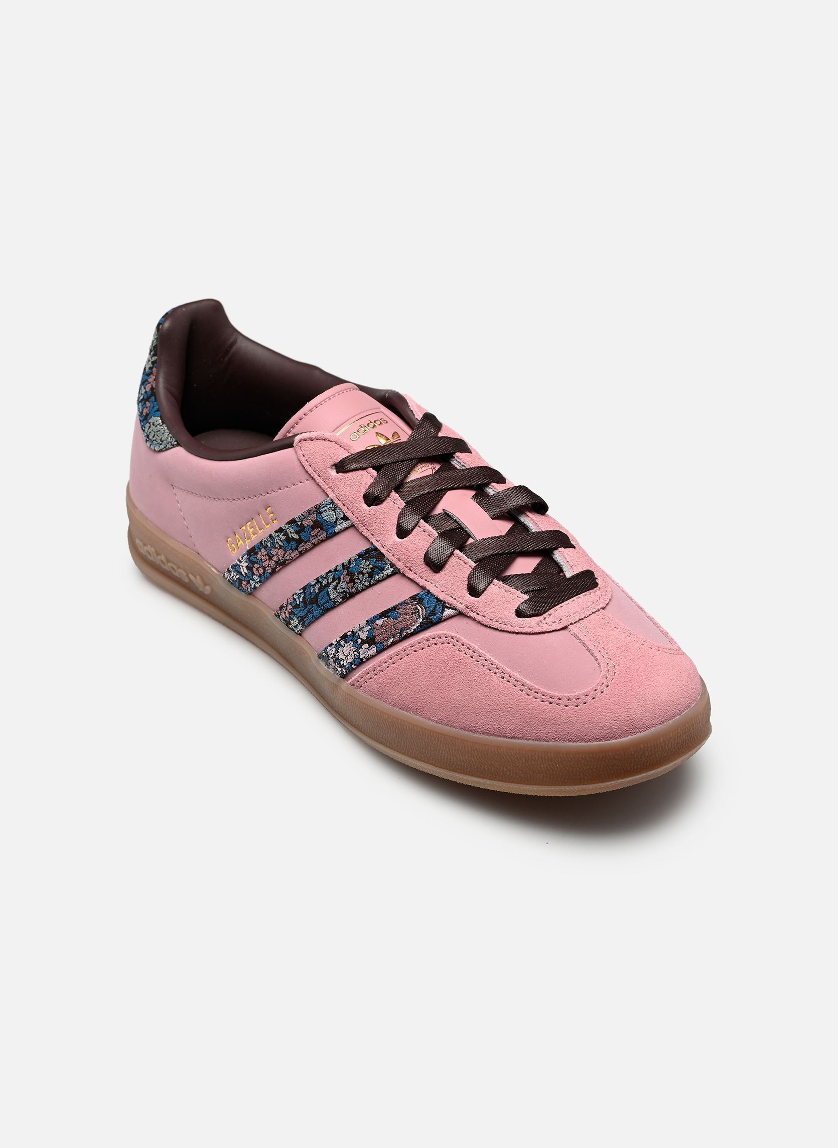 Baskets basses GAZELLE INDOOR W femme rose adidas originals Baskets basses GAZELLE INDOOR W femme rose MAGIC MAUVE