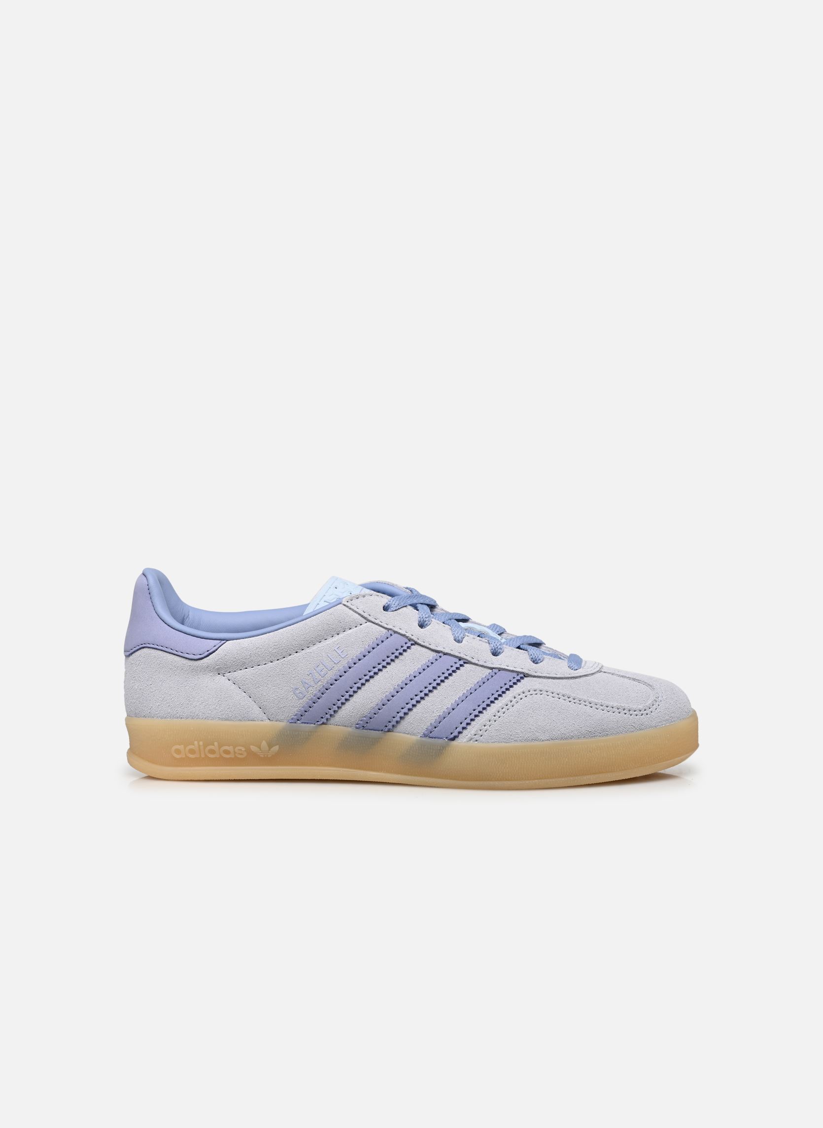 Baskets basses GAZELLE INDOOR W femme bleu adidas originals Baskets basses GAZELLE INDOOR W femme bleu CRYSTAL SKY