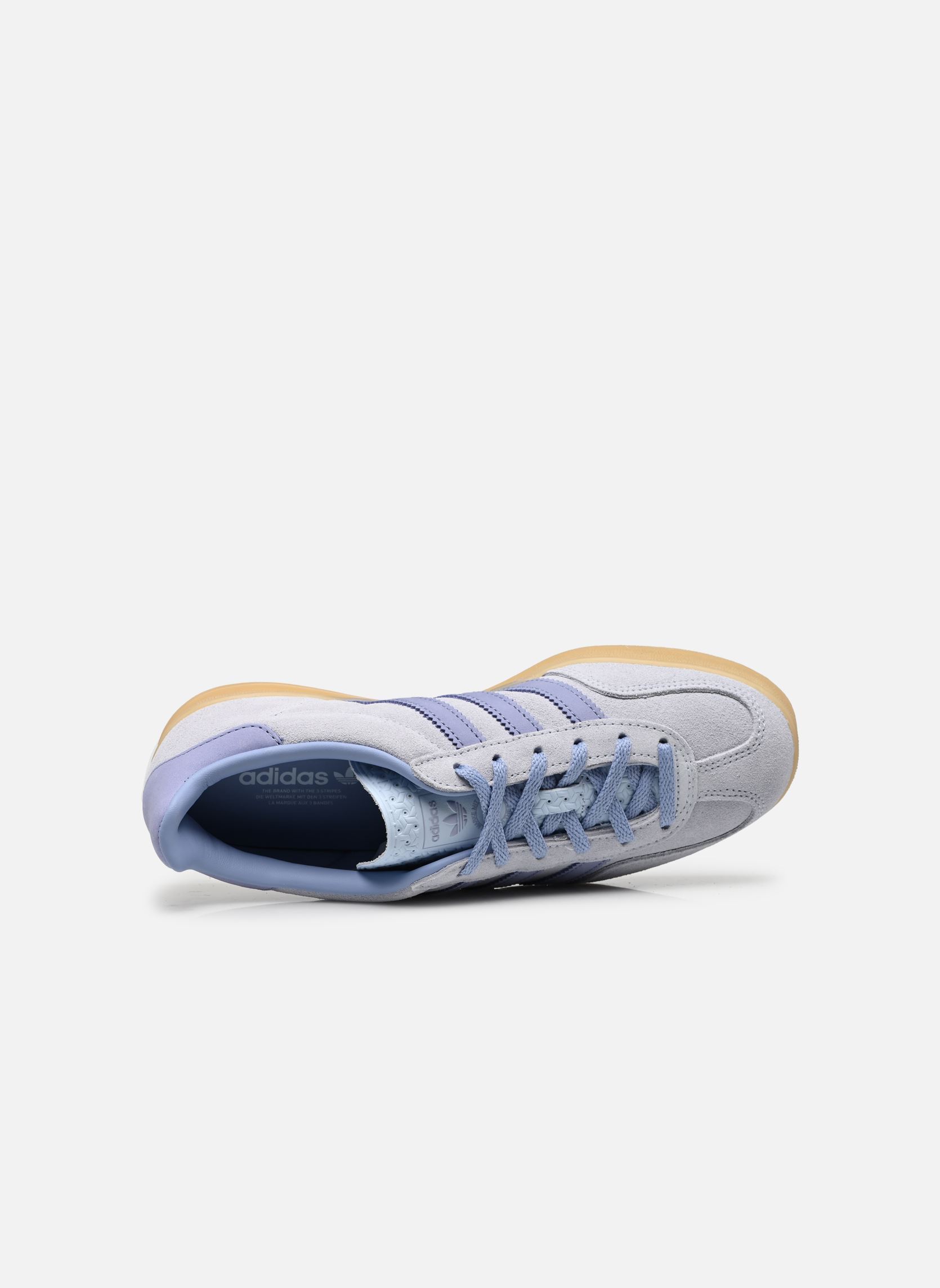 Baskets basses GAZELLE INDOOR W femme bleu adidas originals Baskets basses GAZELLE INDOOR W femme bleu CRYSTAL SKY