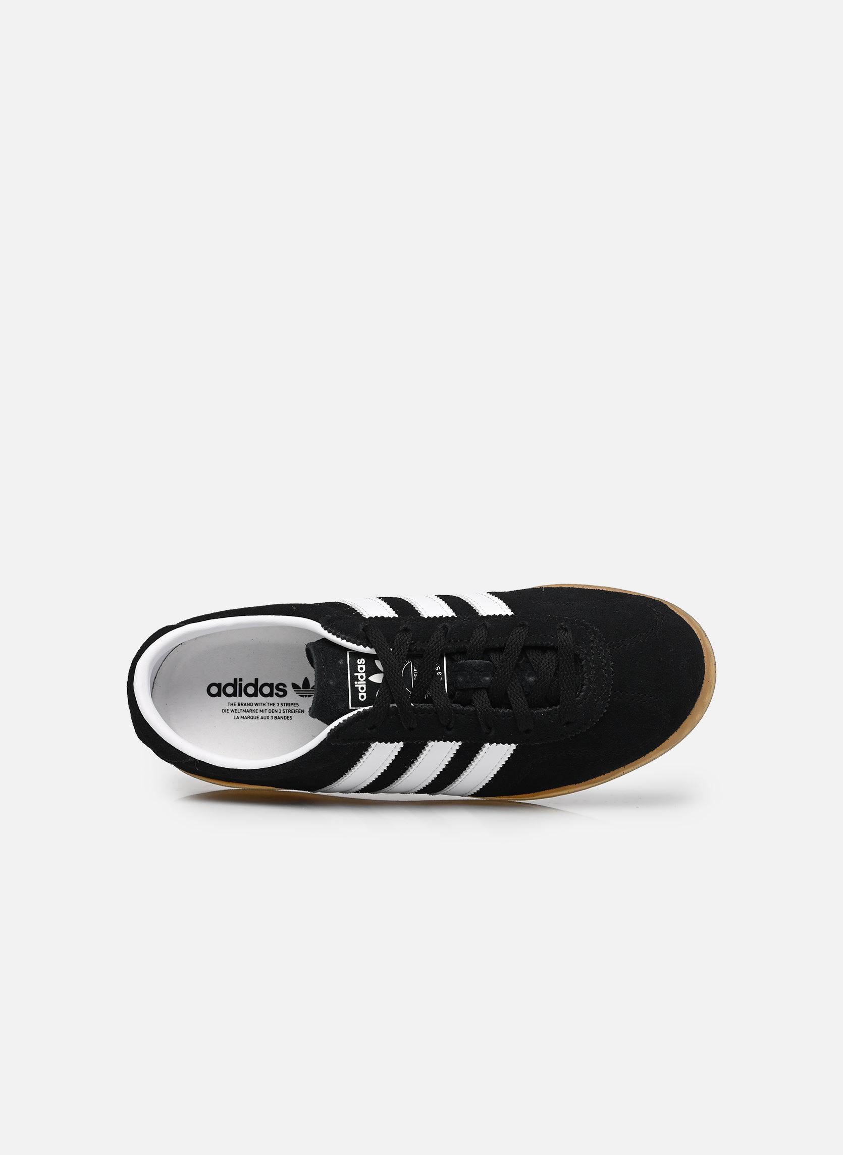 Baskets basses GAZELLE LO PRO W femme noir adidas originals Baskets basses GAZELLE LO PRO W femme noir CBLACK/FTWWHT/GUM3