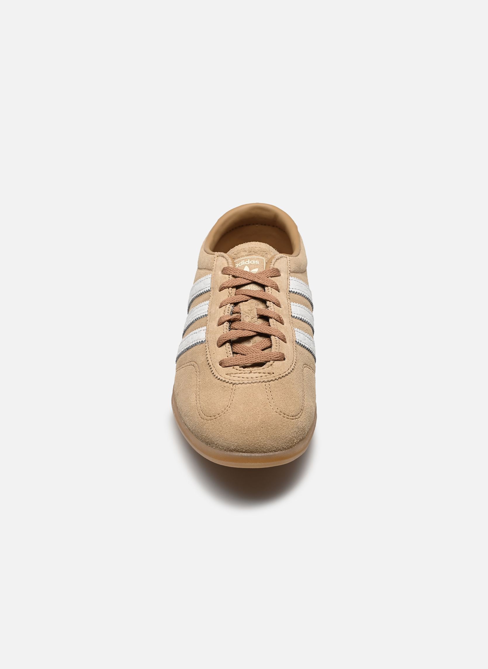 Baskets basses GAZELLE LO PRO W femme camel adidas originals Baskets basses GAZELLE LO PRO W femme camel CARDBOARD