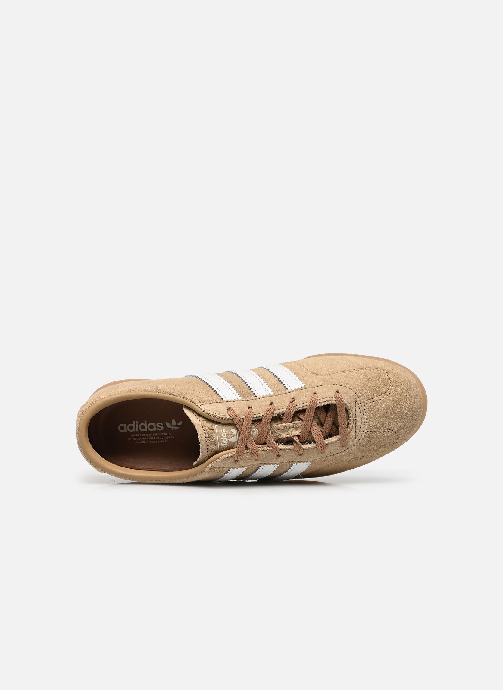 Baskets basses GAZELLE LO PRO W femme camel adidas originals Baskets basses GAZELLE LO PRO W femme camel CARDBOARD