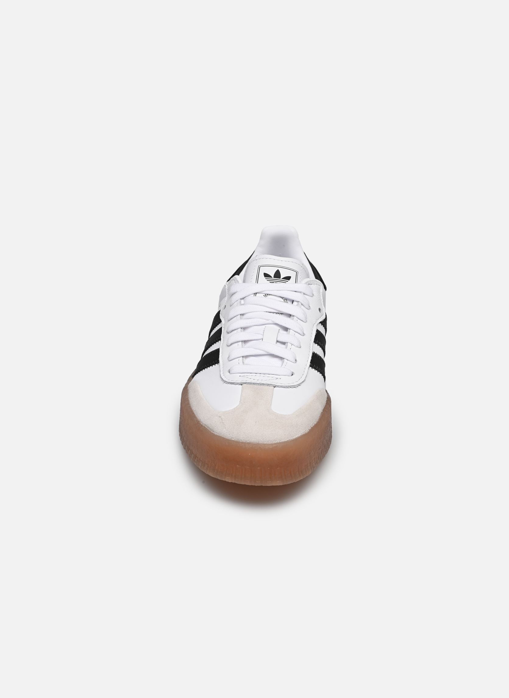 Lage sneakers SAMBAE W dames wit adidas originals Lage sneakers SAMBAE W dames wit FTWWHT/CBLACK/GOLDMT