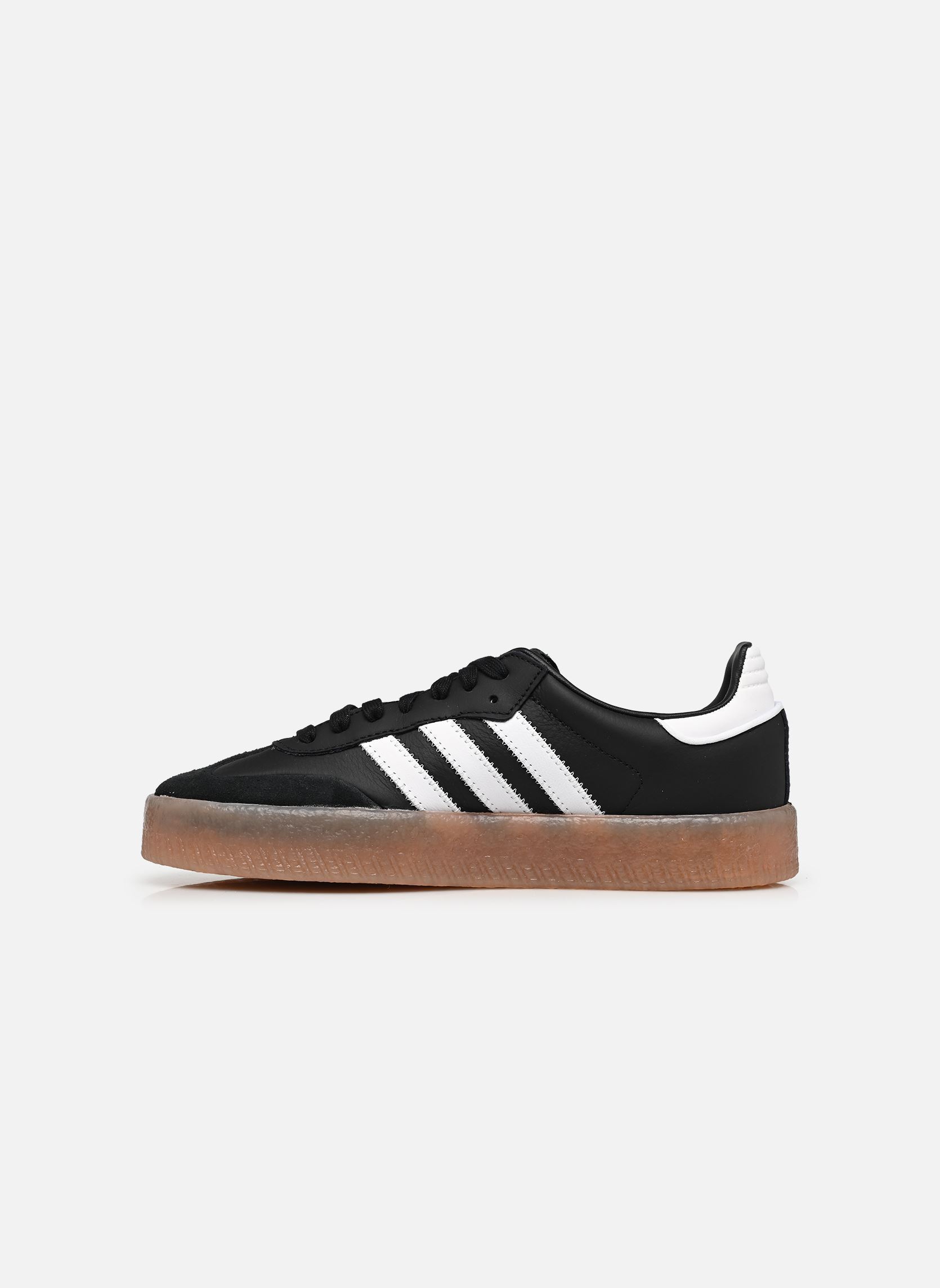 Lage sneakers SAMBAE W dames zwart adidas originals Lage sneakers SAMBAE W dames zwart CBLACK/FTWWHT/GOLDMT