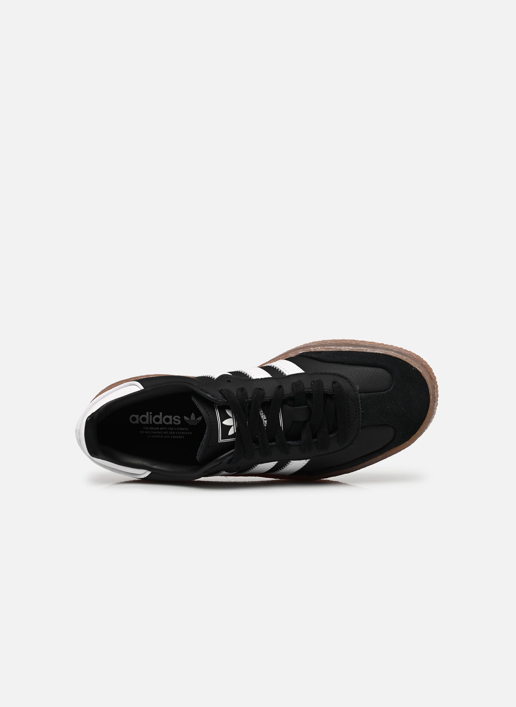 Lage sneakers SAMBAE W dames zwart adidas originals Lage sneakers SAMBAE W dames zwart CBLACK/FTWWHT/GOLDMT