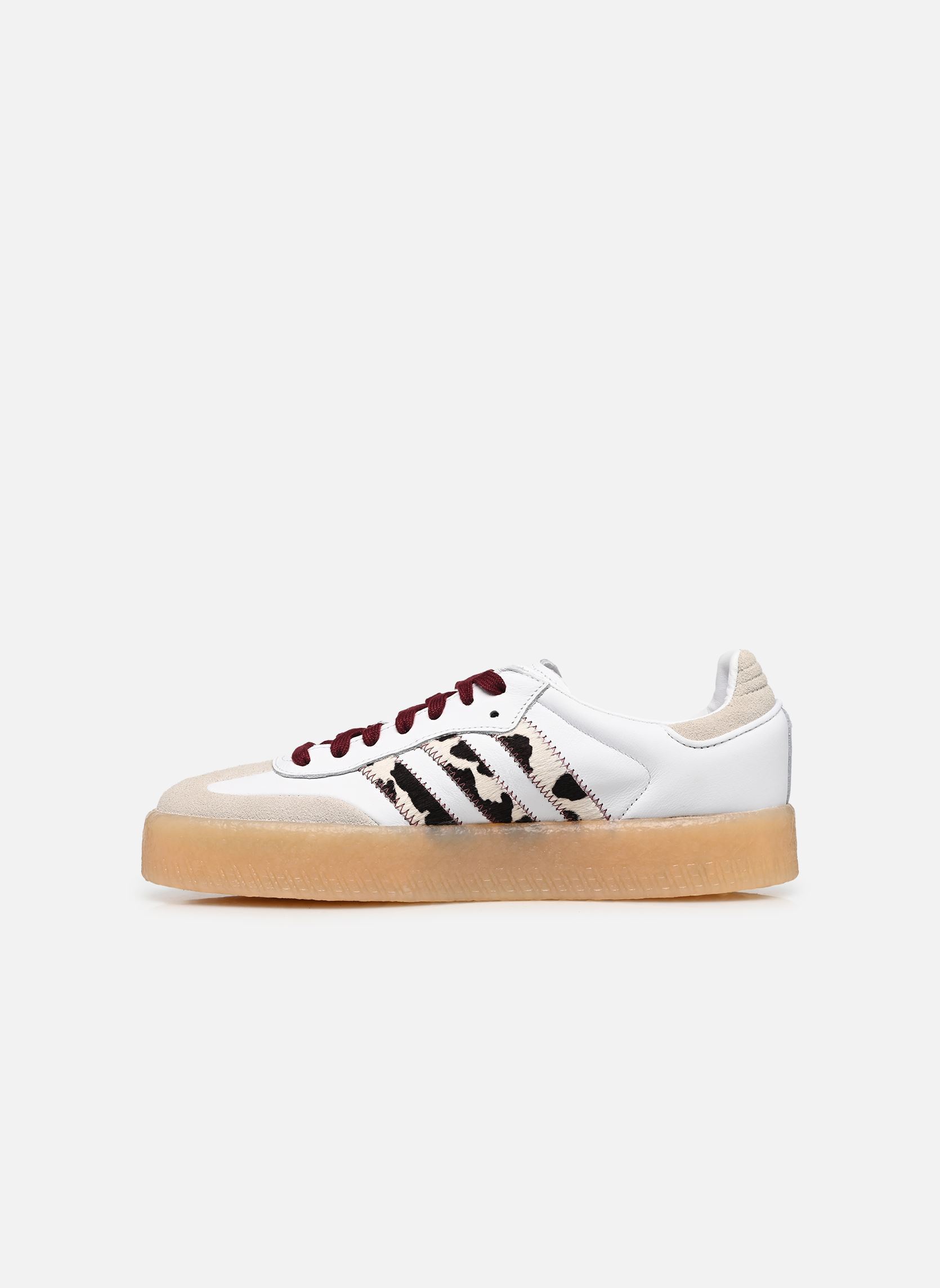 Baskets basses SAMBAE W femme blanc adidas originals Baskets basses SAMBAE W femme blanc FTWR WHITE