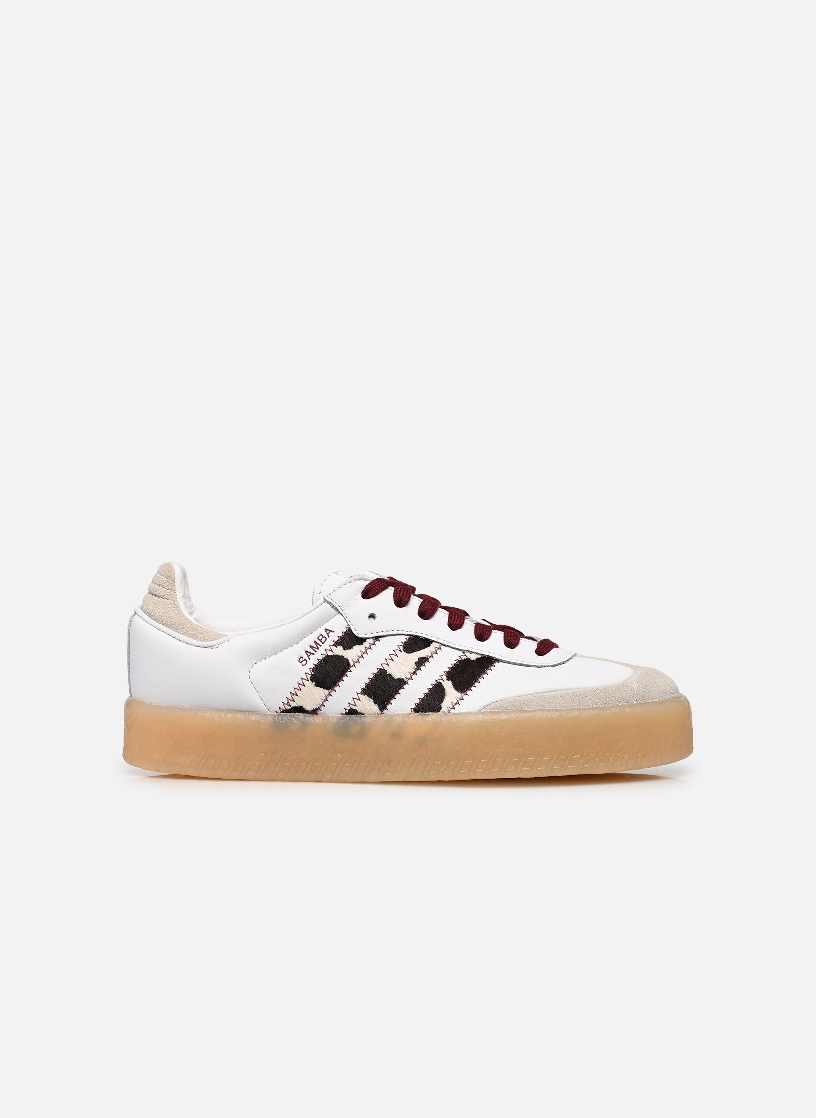 Baskets basses SAMBAE W femme blanc adidas originals Baskets basses SAMBAE W femme blanc FTWR WHITE
