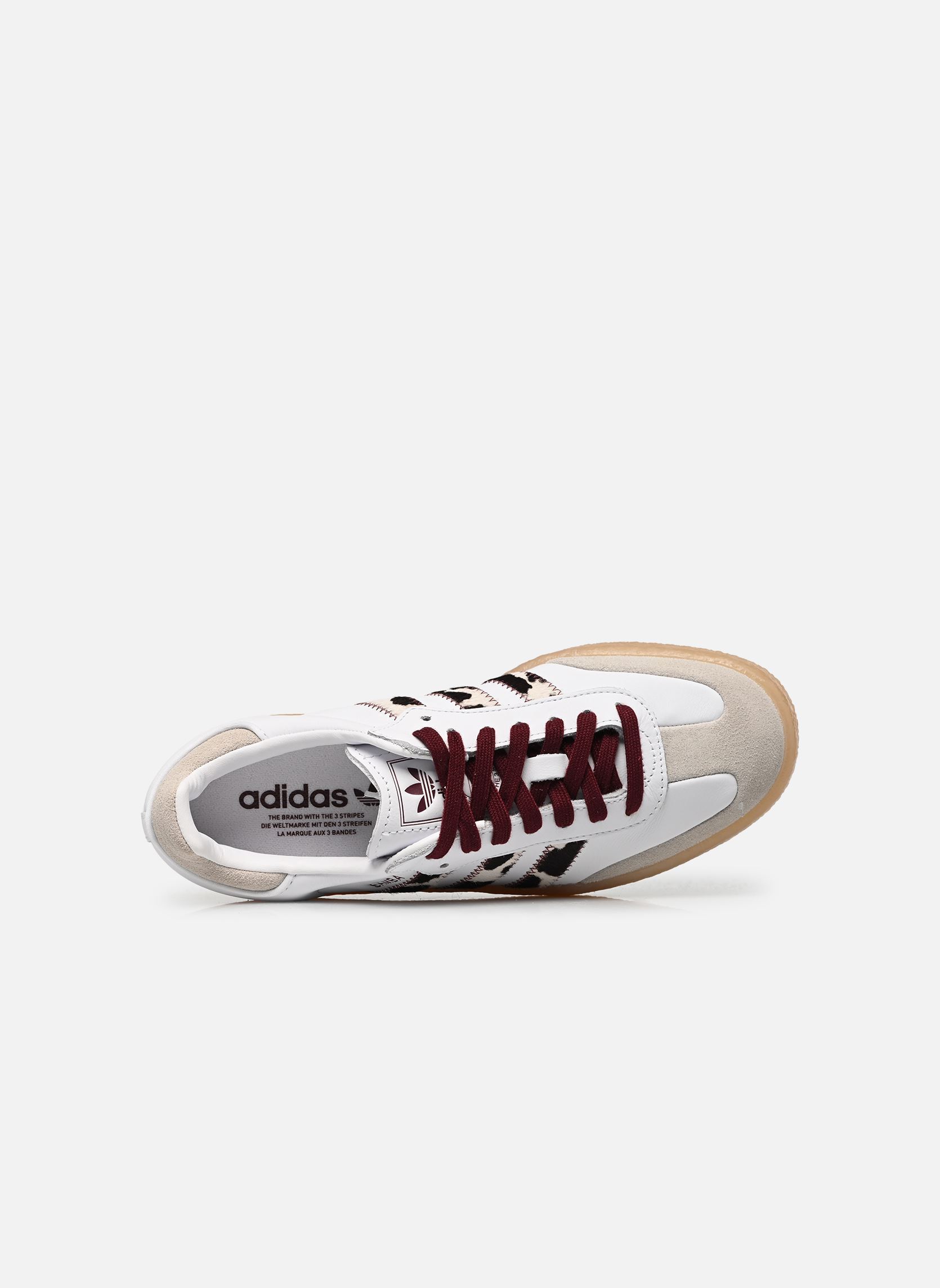 Baskets basses SAMBAE W femme blanc adidas originals Baskets basses SAMBAE W femme blanc FTWR WHITE