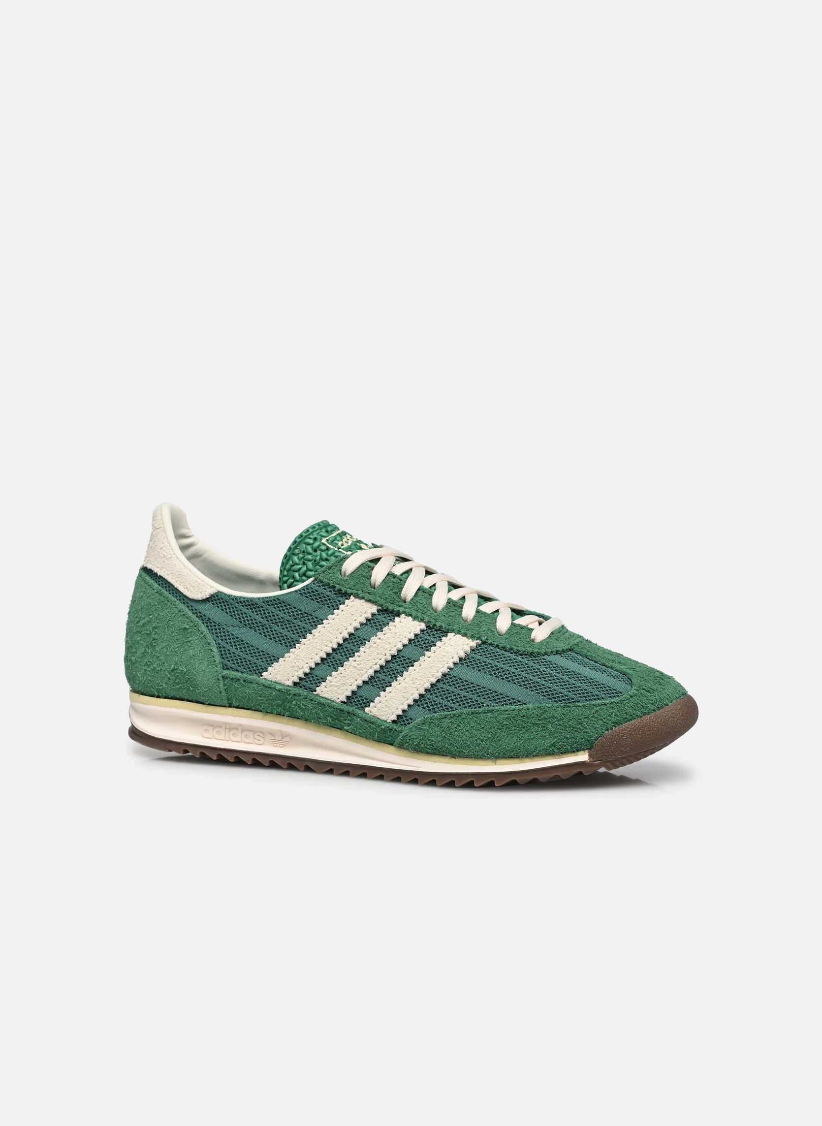 Baskets basses SL 72 OG W femme vert adidas originals Baskets basses SL 72 OG W femme vert BLAGRN/OWHITE/DUAYEL