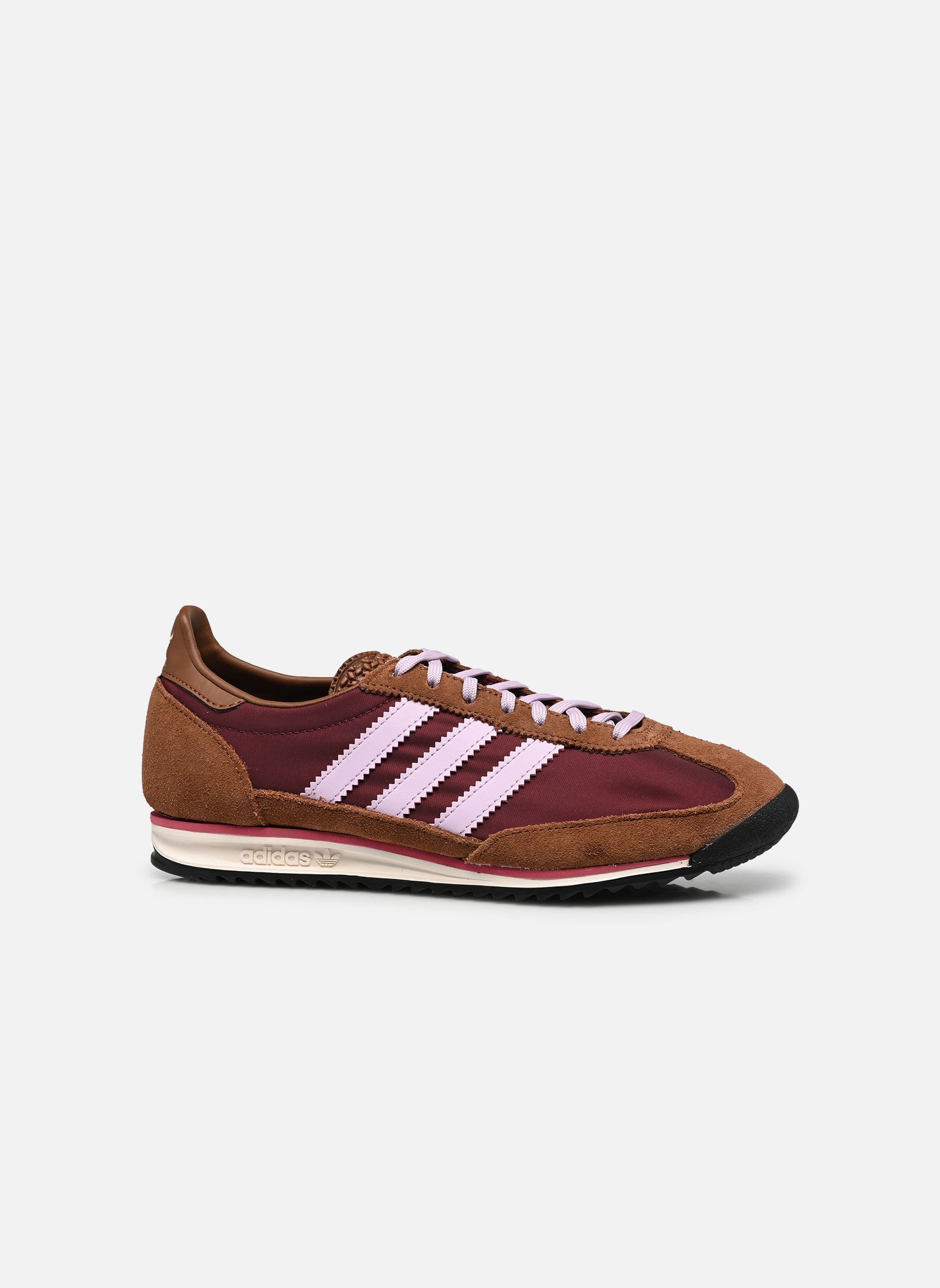 Baskets basses SL 72 OG W femme marron adidas originals Baskets basses SL 72 OG W femme marron MAROON