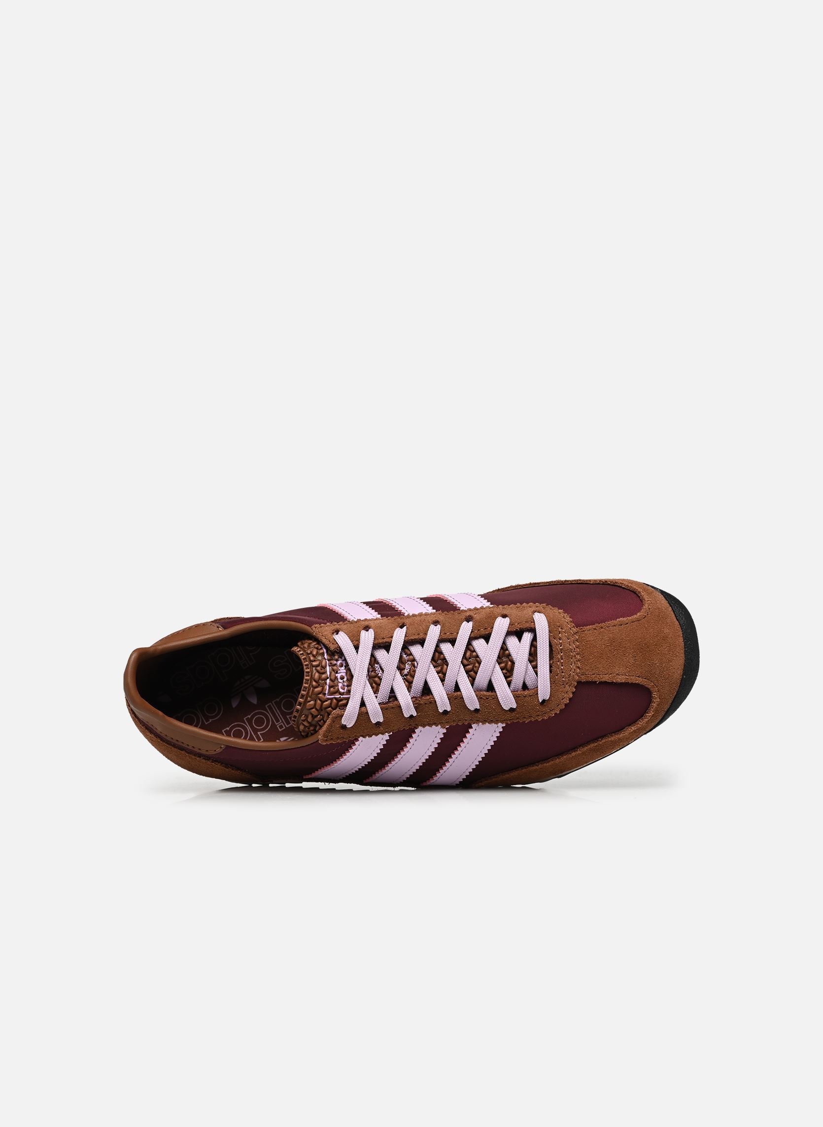 Baskets basses SL 72 OG W femme marron adidas originals Baskets basses SL 72 OG W femme marron MAROON