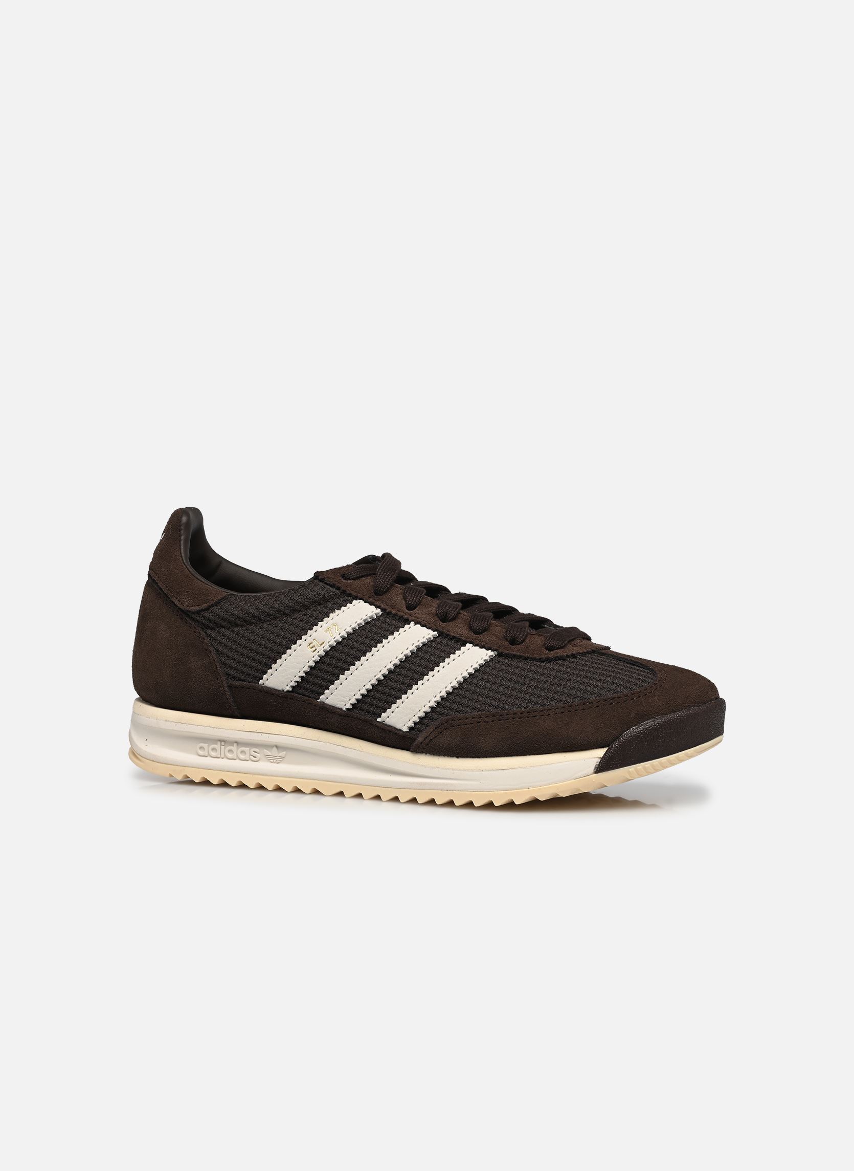Lage sneakers SL 72 RS dames bruin adidas originals Lage sneakers SL 72 RS dames bruin DBROWN/OWHITE/WARVAN