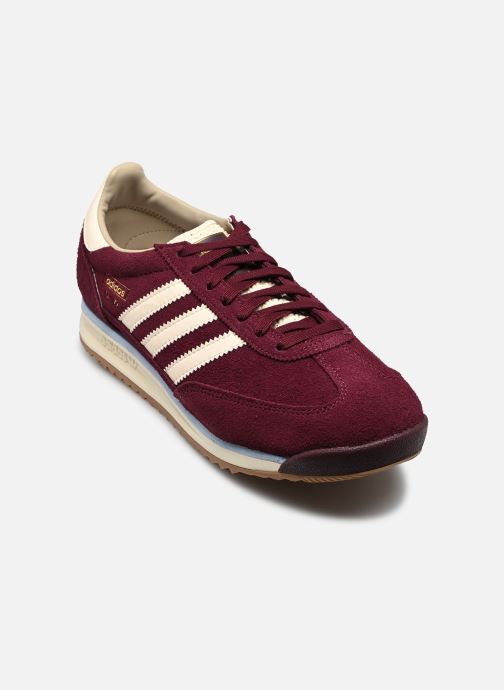 adidas originals Baskets basses SL 72 RS bordeaux