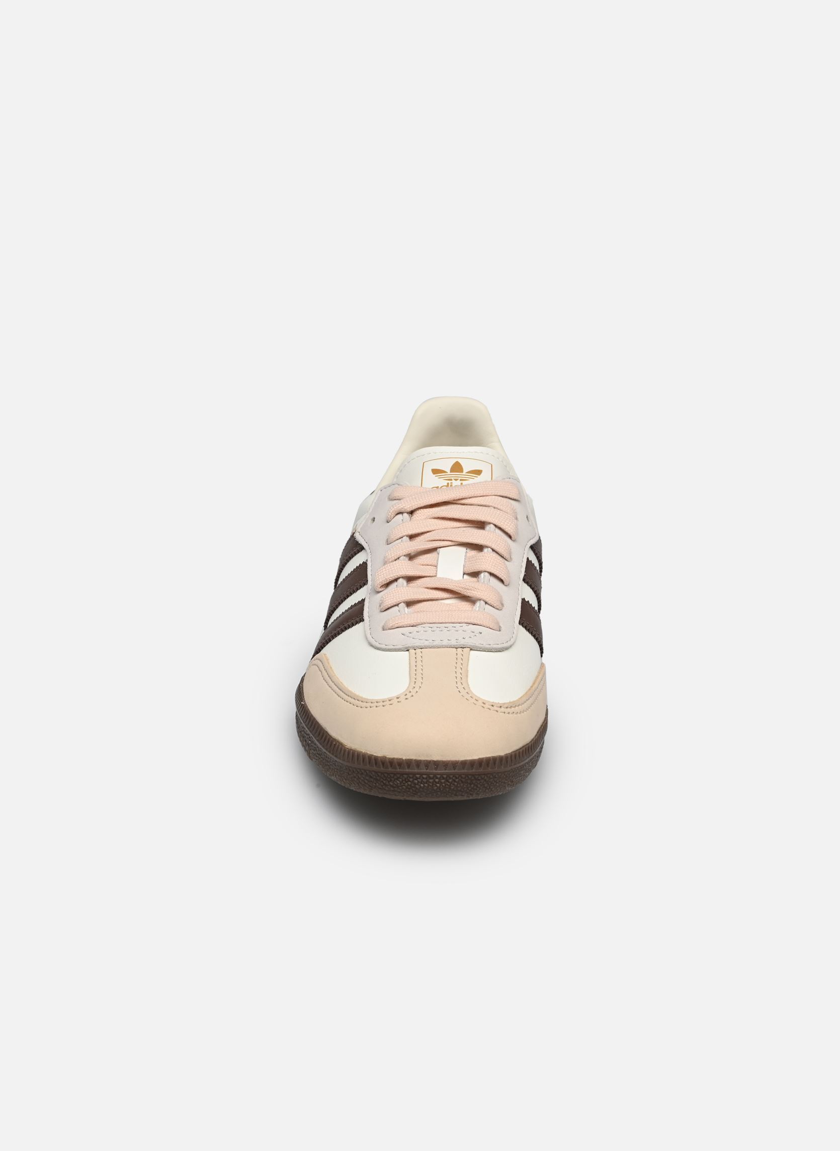 Lage sneakers SAMBA OG W dames beige adidas originals Lage sneakers SAMBA OG W dames beige OWHITE/EARSTR/GUM3