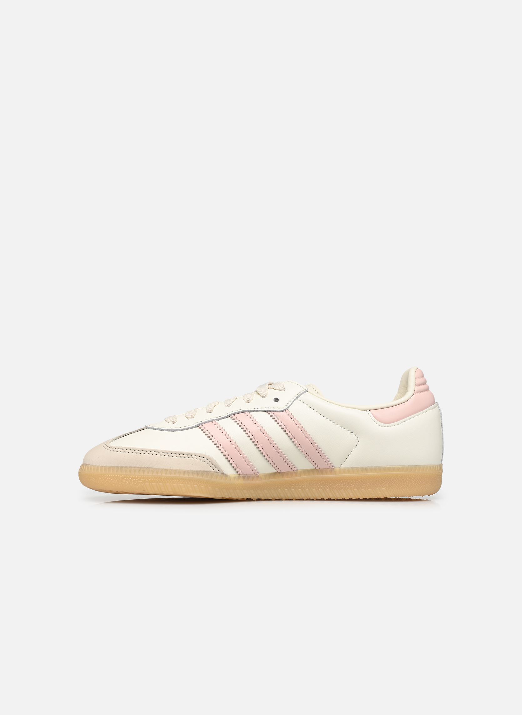 Niedrige Sneaker SAMBA OG W damen weiß adidas originals Niedrige Sneaker SAMBA OG W damen weiß OFF WHITE/BLACAS