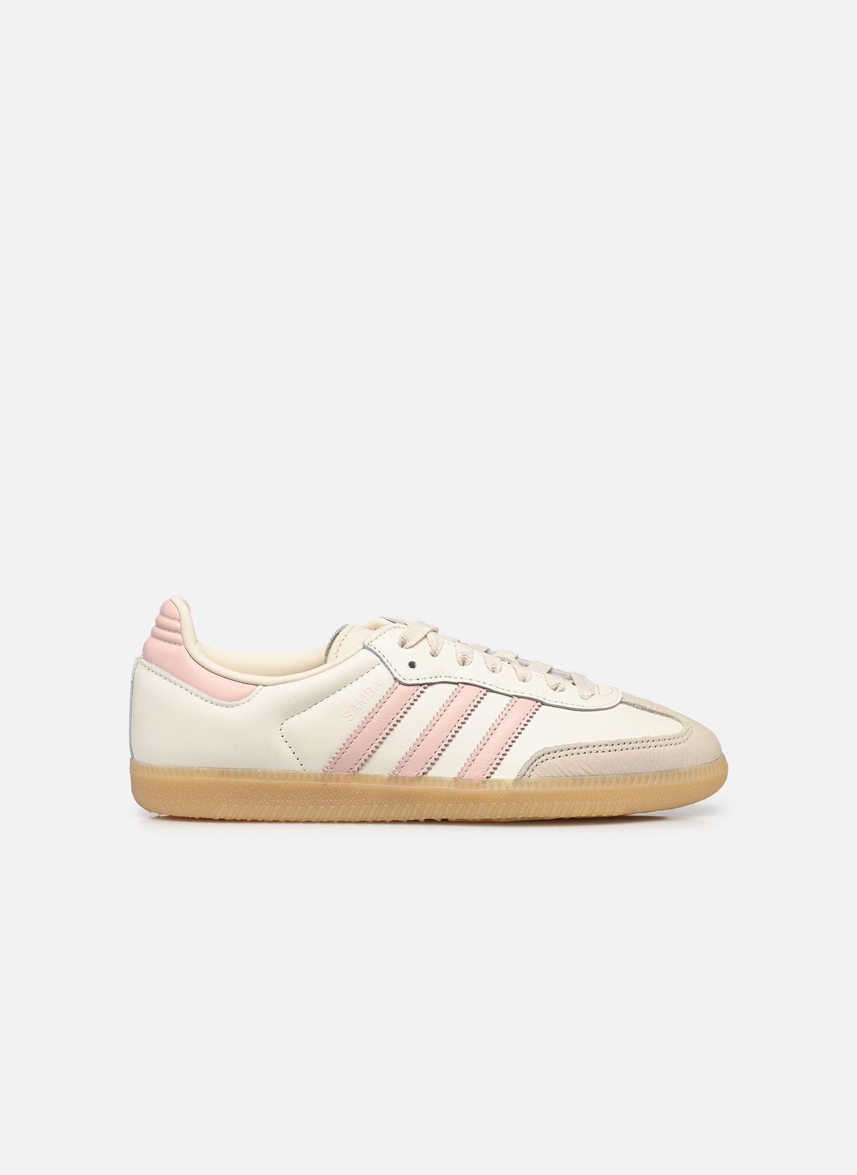 Niedrige Sneaker SAMBA OG W damen weiß adidas originals Niedrige Sneaker SAMBA OG W damen weiß OFF WHITE/BLACAS