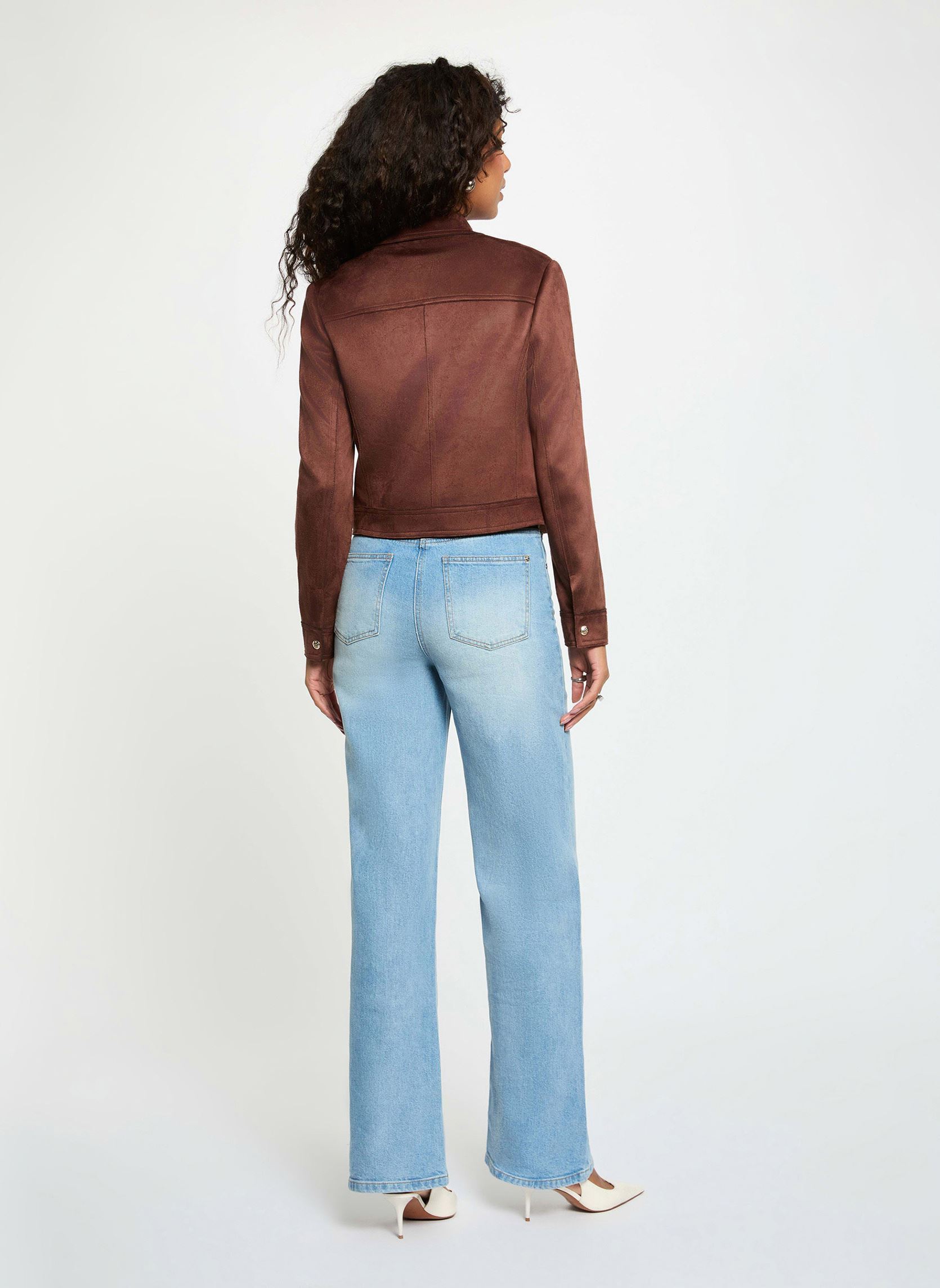 Vestes et manteaux 252-GLIVA femme marron Morgan Vestes et manteaux 252-GLIVA femme marron POTTING SOIL
