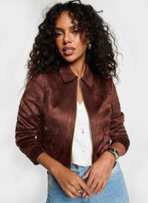 Vestes et manteaux 252-GLIVA femme marron