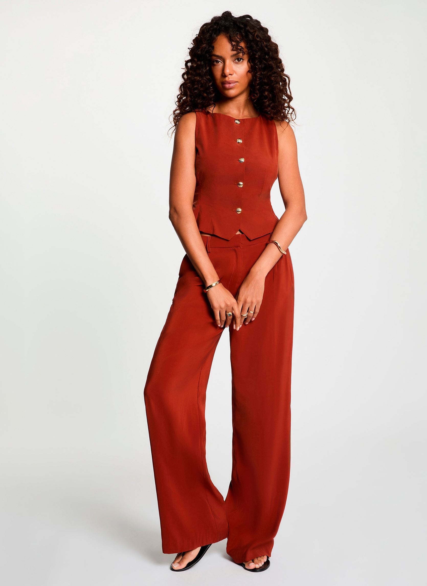 Chemises 262-CAFE.F femme bordeaux Morgan Chemises 262-CAFE.F femme bordeaux EPICE M