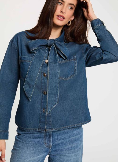 Morgan Chemises 262-CORINE femme bleu