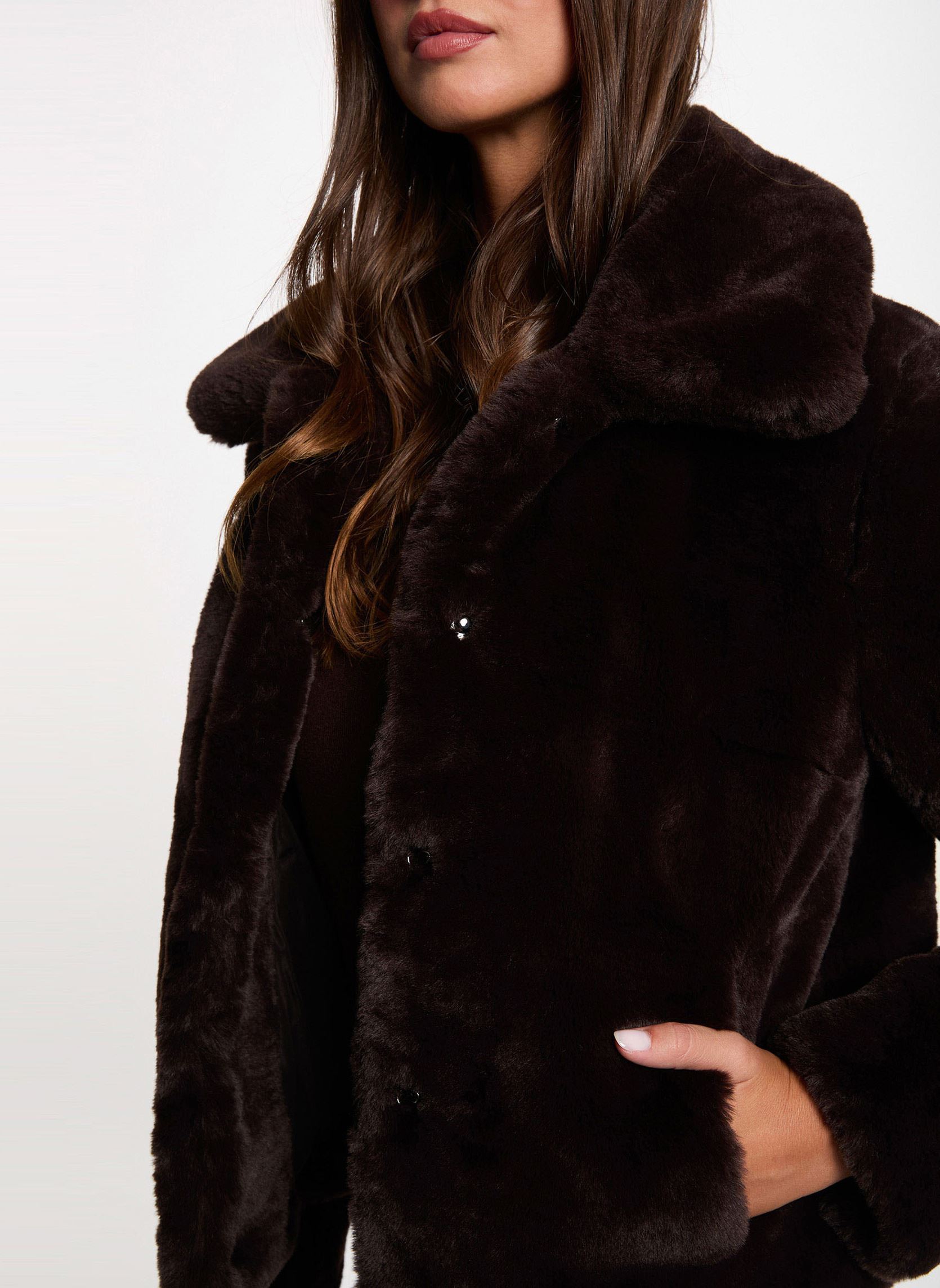 Manteaux 262-GDOLCE femme marron Morgan Manteaux 262-GDOLCE femme marron CAFE M