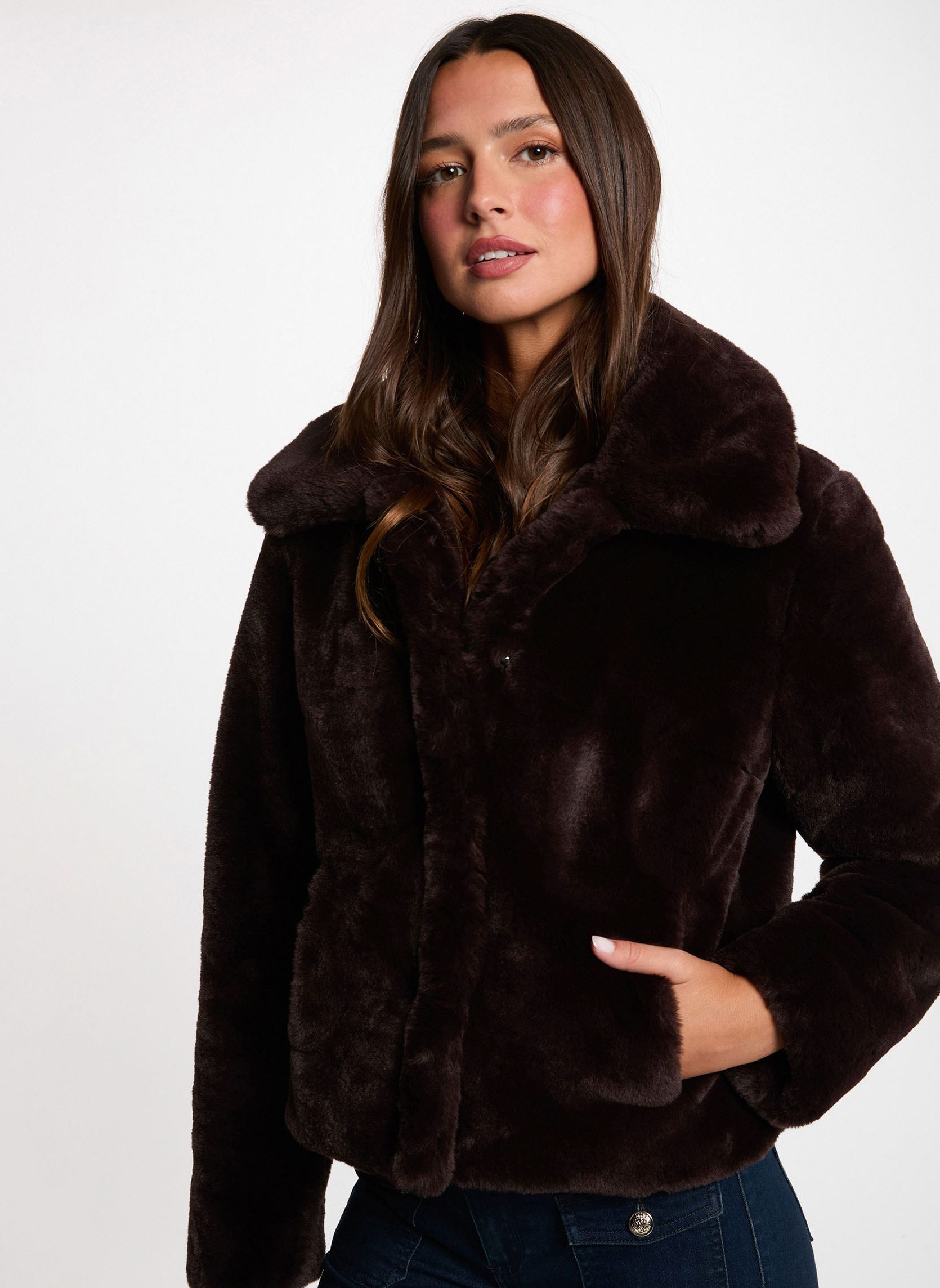 Manteaux 262-GDOLCE femme marron Morgan Manteaux 262-GDOLCE femme marron CAFE M