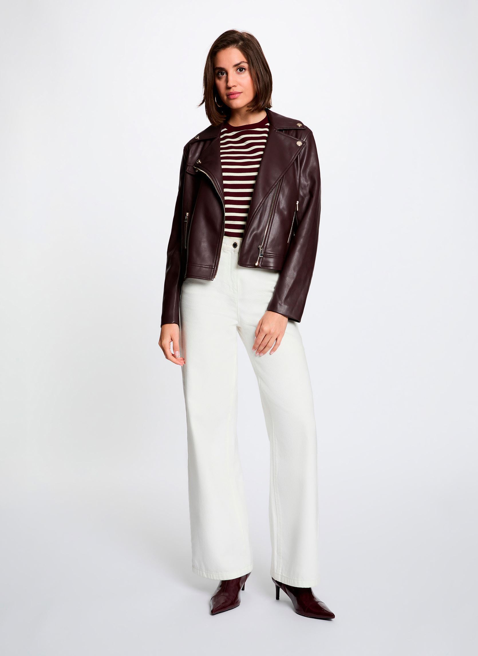 Vestes et manteaux 262-GEFF femme bordeaux Morgan Vestes et manteaux 262-GEFF femme bordeaux BORDEAUX M