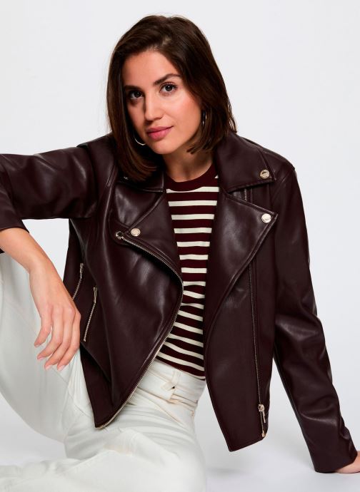 Morgan Vestes et manteaux 262-GEFF femme bordeaux