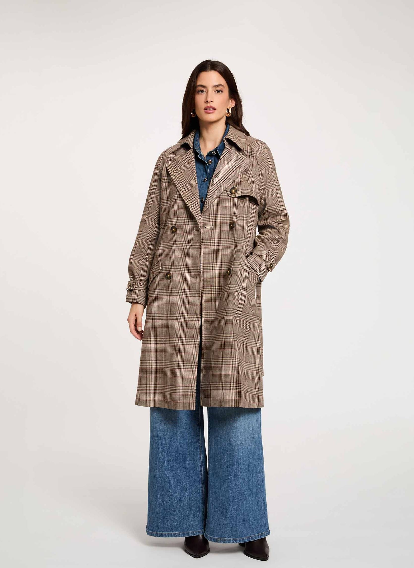Trench-coats 262-GEPY femme beige Morgan Trench-coats 262-GEPY femme beige MULTICO