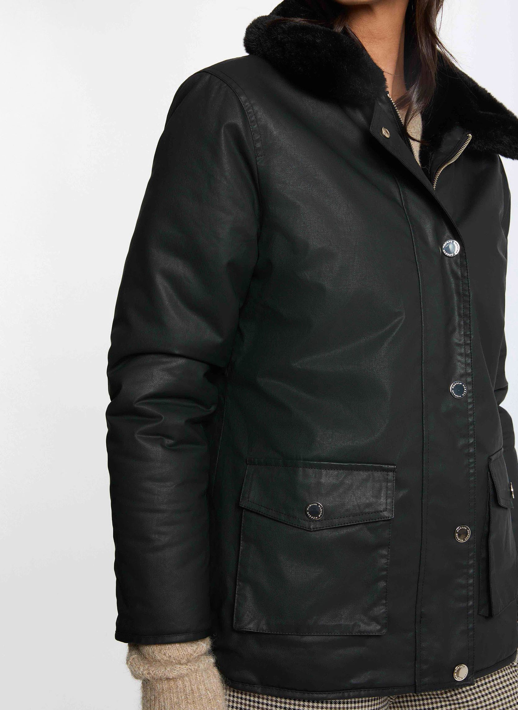 Manteaux 262-GRALIA femme noir Morgan Manteaux 262-GRALIA femme noir NOIR M