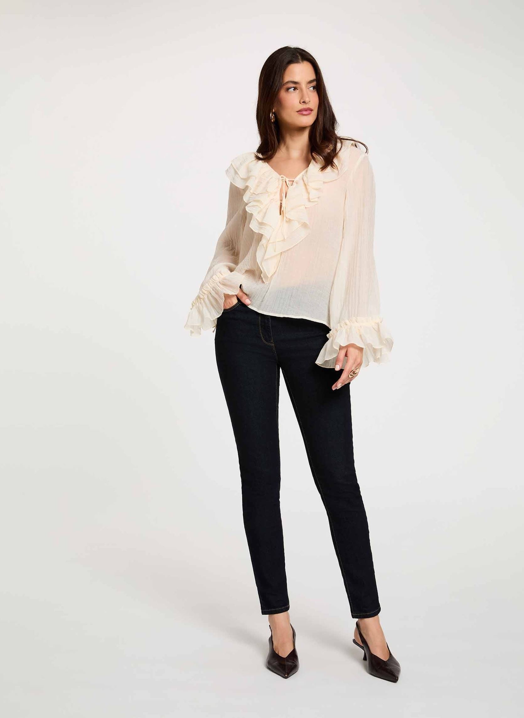 Jeans 262-PARDA1 damen marineblau Morgan Jeans 262-PARDA1 damen marineblau EXTRA BRUT