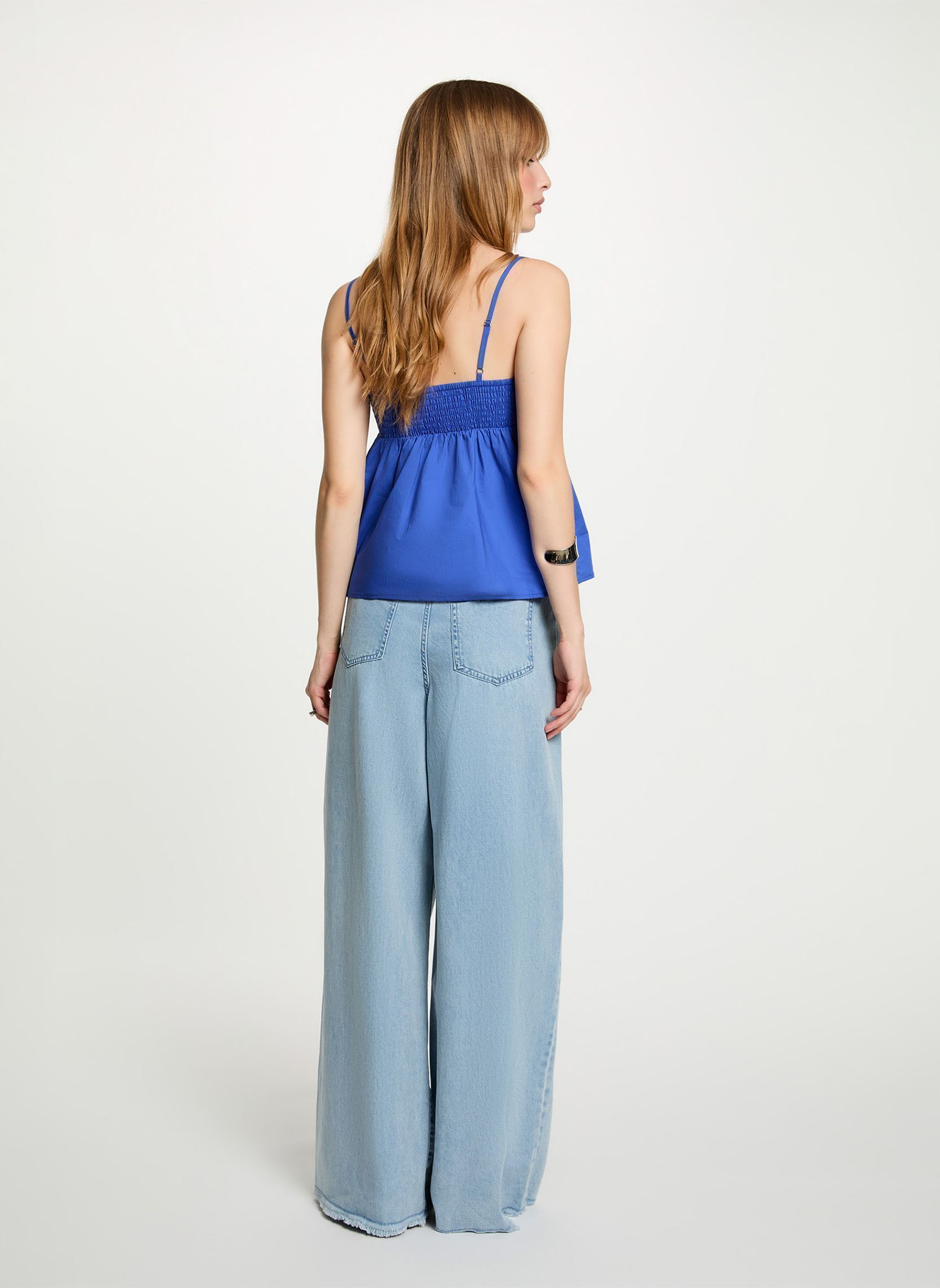 Jeans 262-PELIAM femme bleu Morgan Jeans 262-PELIAM femme bleu DENIM BLEACH
