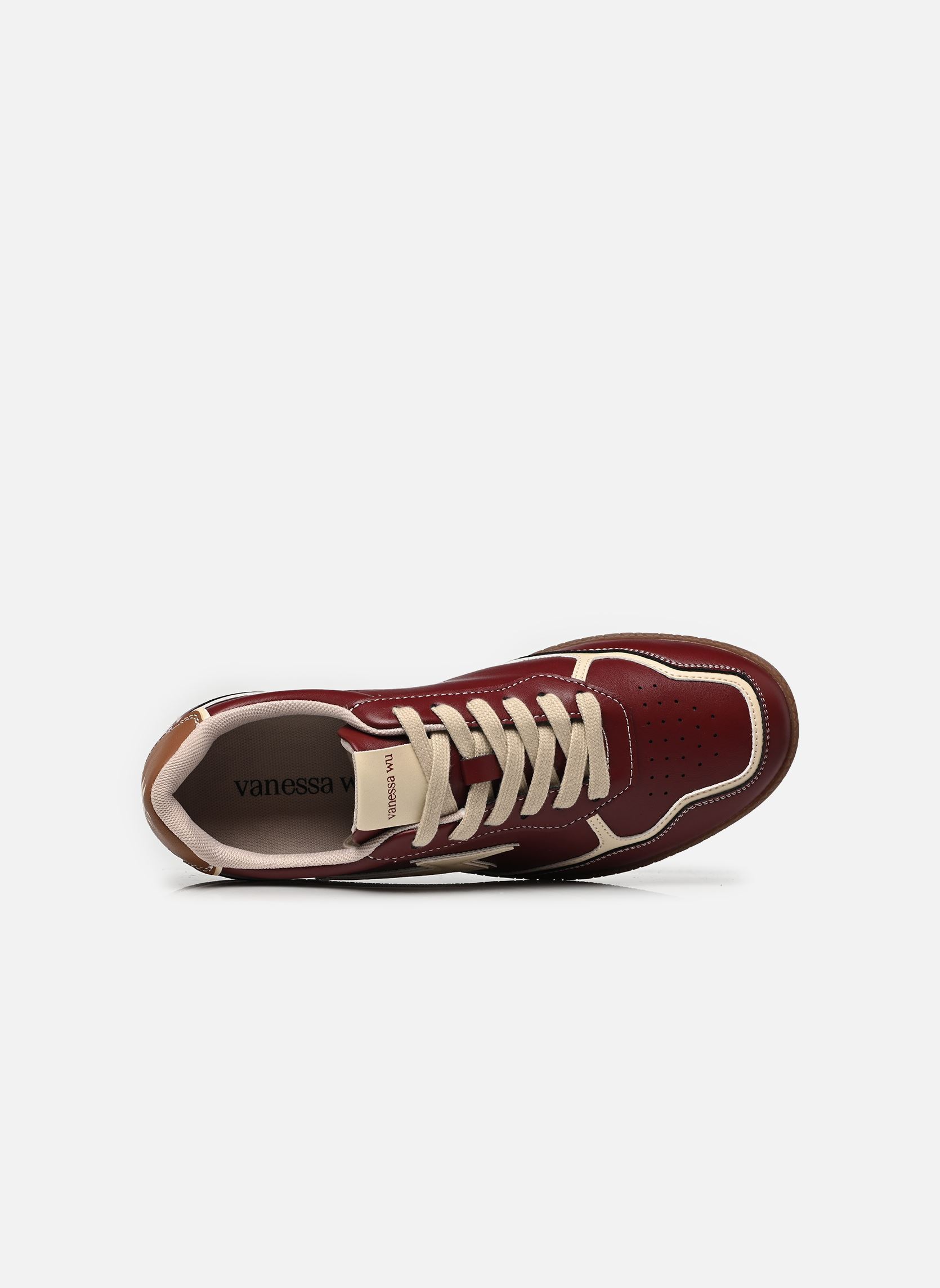 Sneaker AURA Puzzle damen braun Vanessa Wu Sneaker AURA Puzzle damen braun BORDEAUX