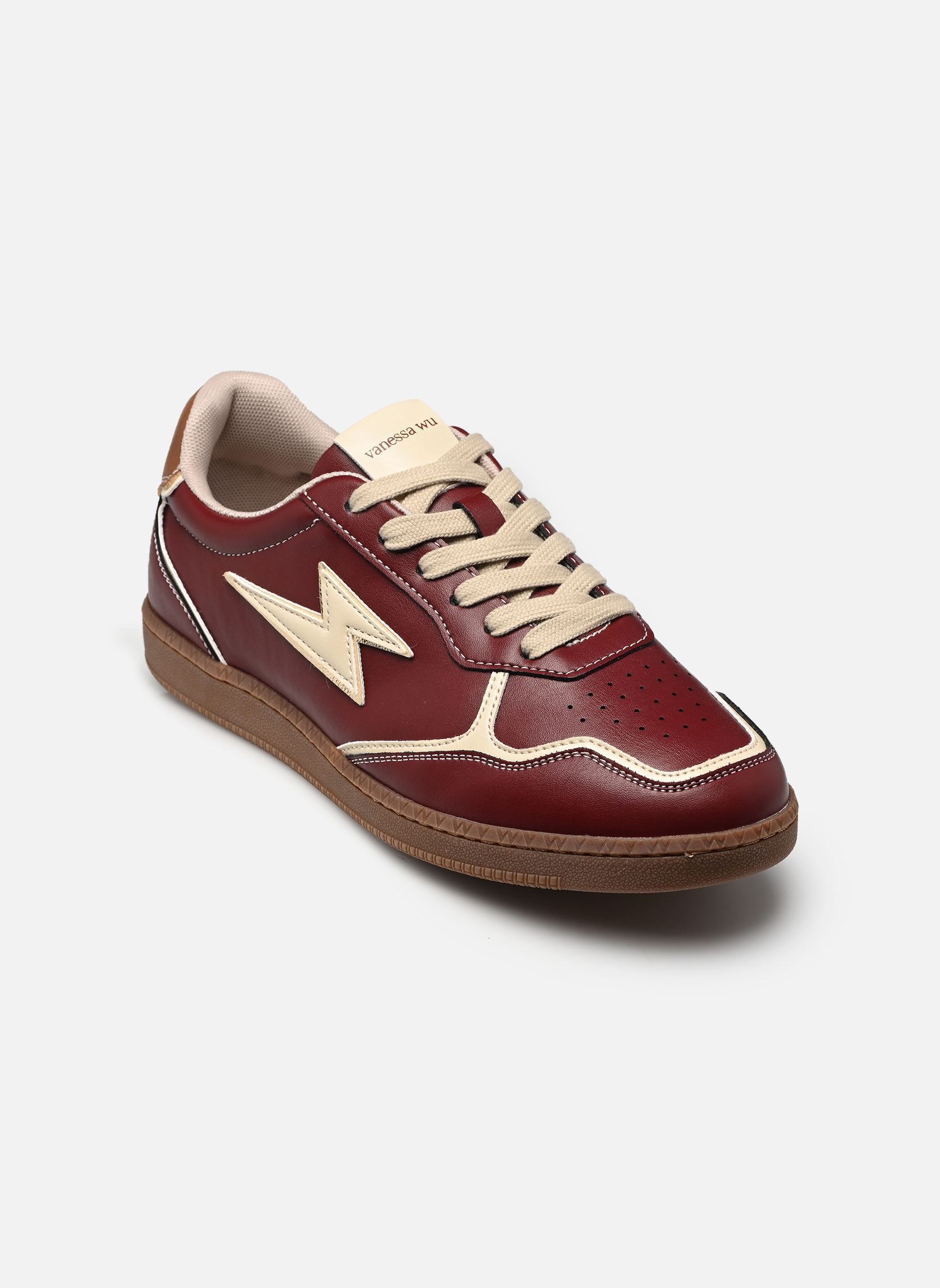 Sneaker AURA Puzzle damen braun Vanessa Wu Sneaker AURA Puzzle damen braun BORDEAUX