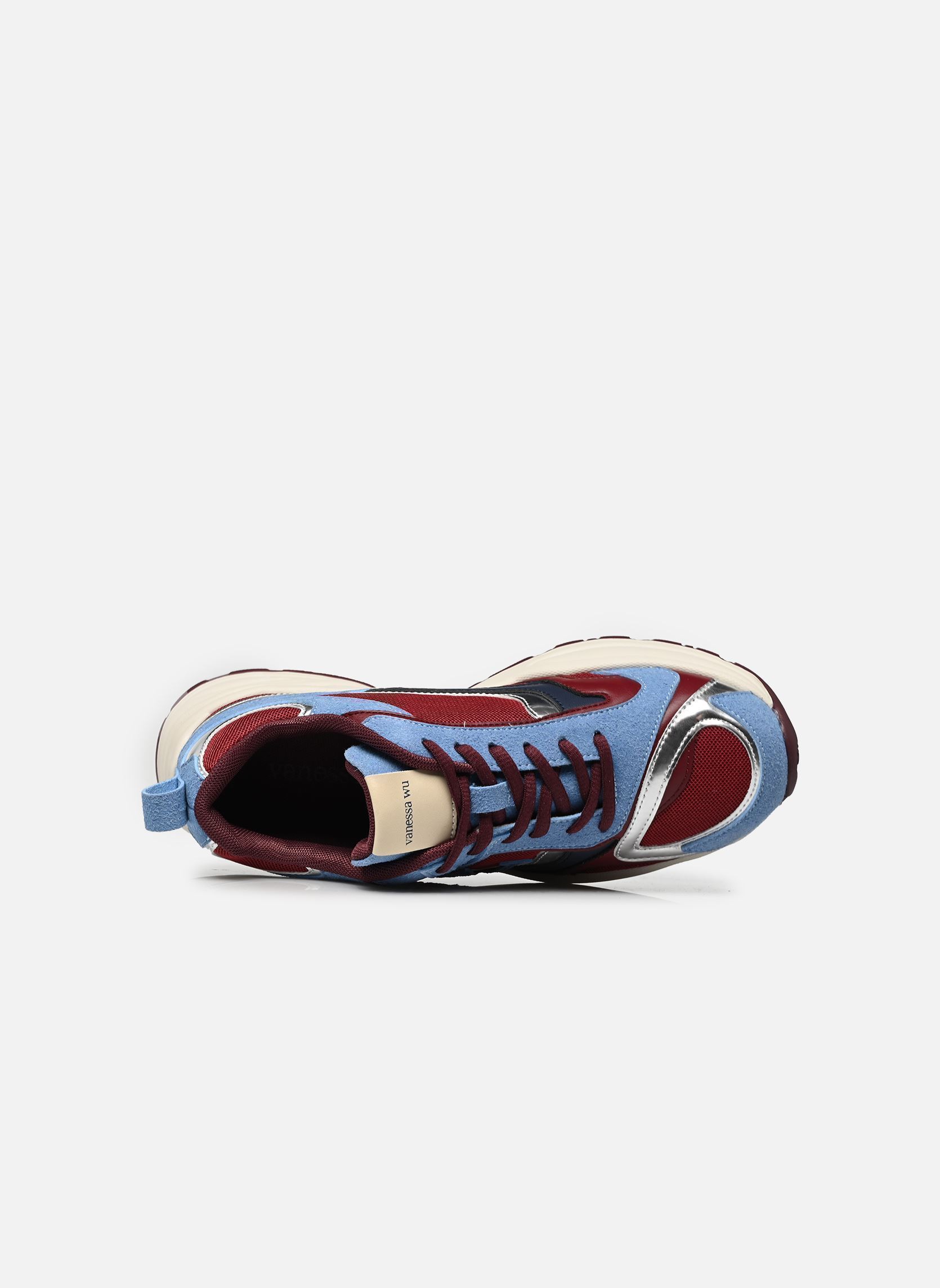Baskets GIGI Initials femme bleu Vanessa Wu Baskets GIGI Initials femme bleu BLEU