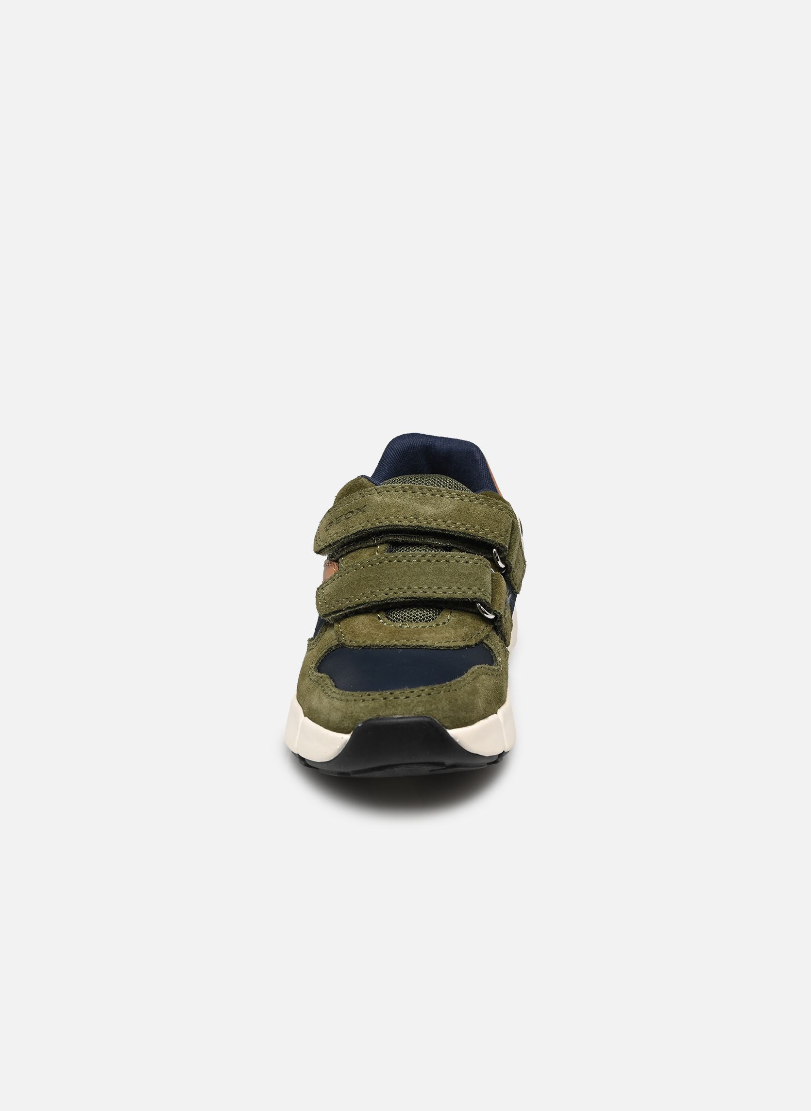 Sneakers B Flexyper Mini Boy jongens groen Geox Sneakers B Flexyper Mini Boy jongens groen MUSK/COGNAC