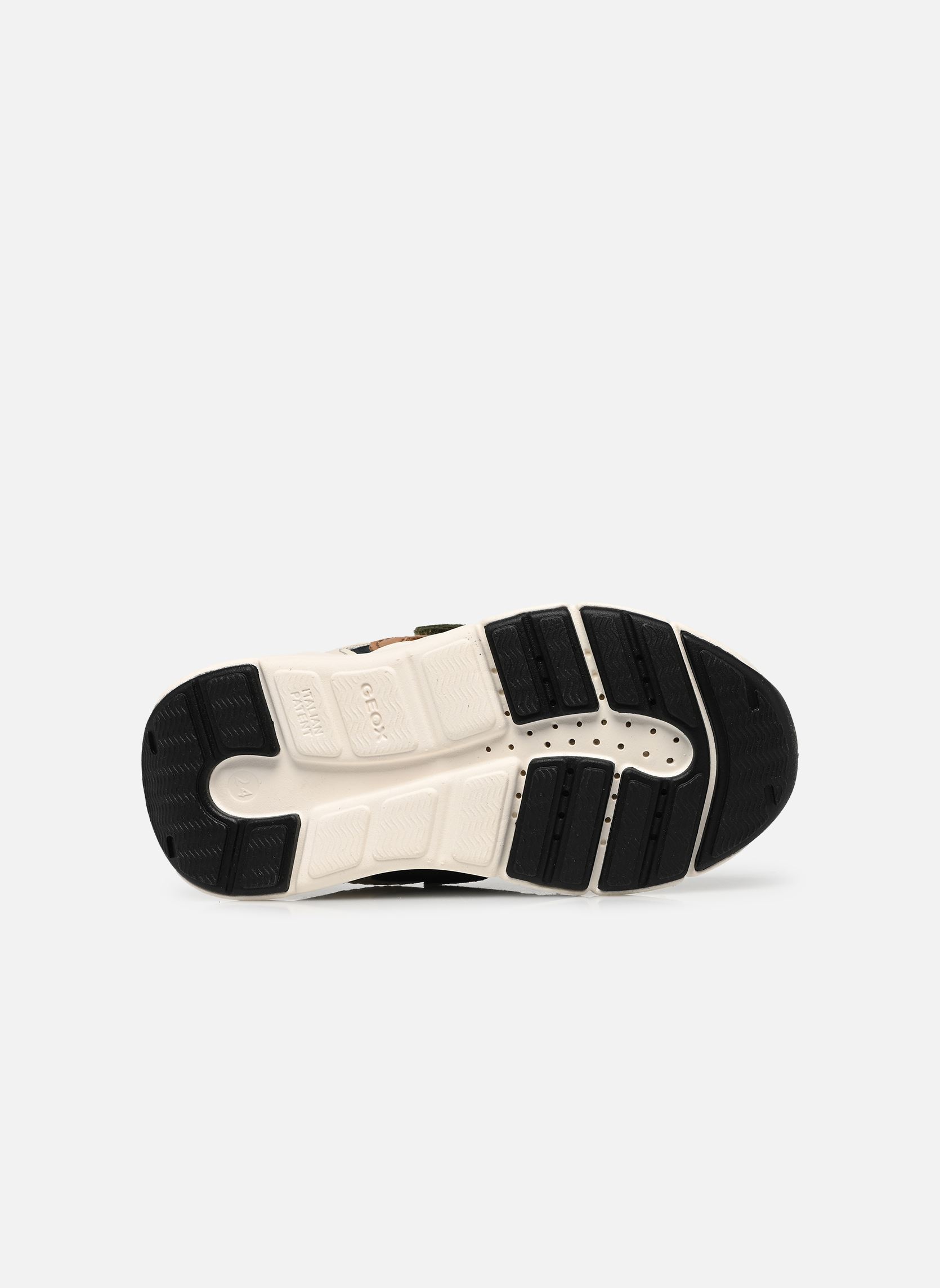 Sneakers B Flexyper Mini Boy jongens groen Geox Sneakers B Flexyper Mini Boy jongens groen MUSK/COGNAC