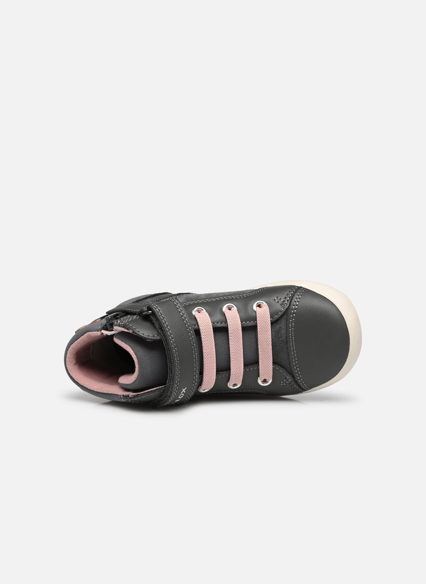 Baskets hautes B Gisli Girl B661MA fille gris Geox Baskets hautes B Gisli Girl B661MA fille gris DK GREY