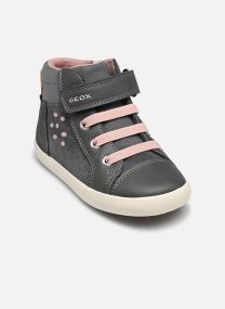 Baskets hautes B Gisli Girl B661MA fille gris Geox Baskets hautes B Gisli Girl B661MA fille gris DK GREY