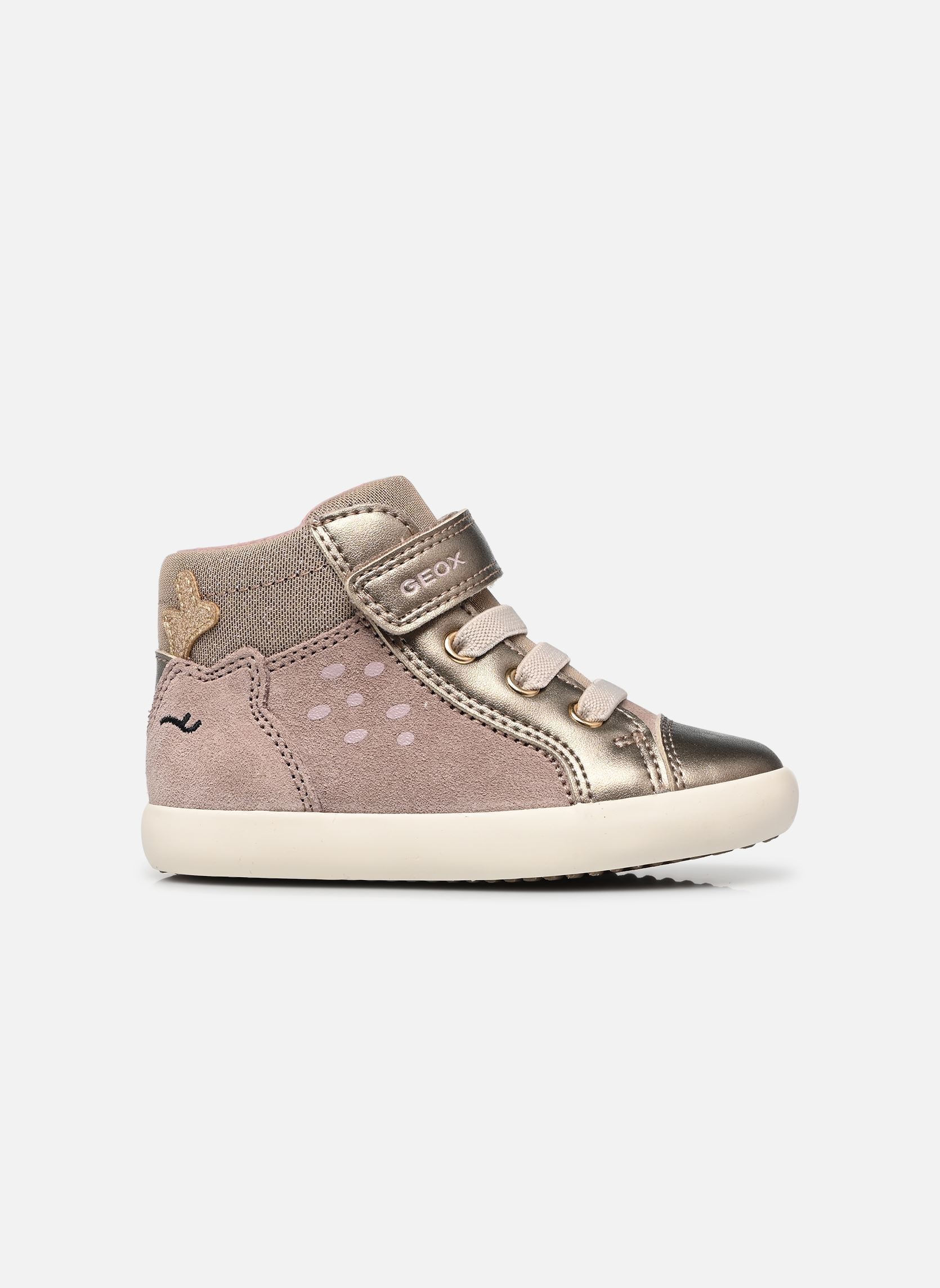 Baskets hautes B Gisli Girl B661MA fille beige Geox Baskets hautes B Gisli Girl B661MA fille beige DK BEIGE